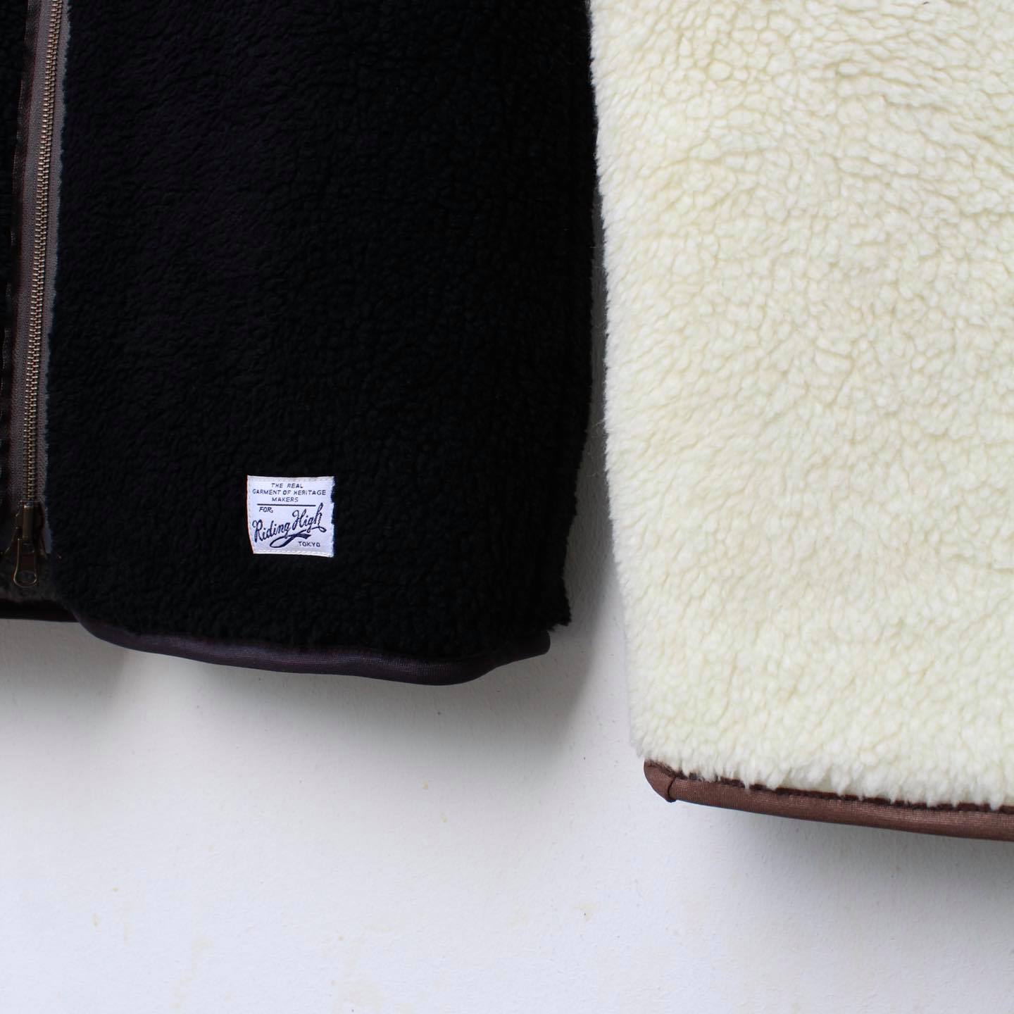 RIDING HIGH - PILE BOA REVERSIBLE VEST