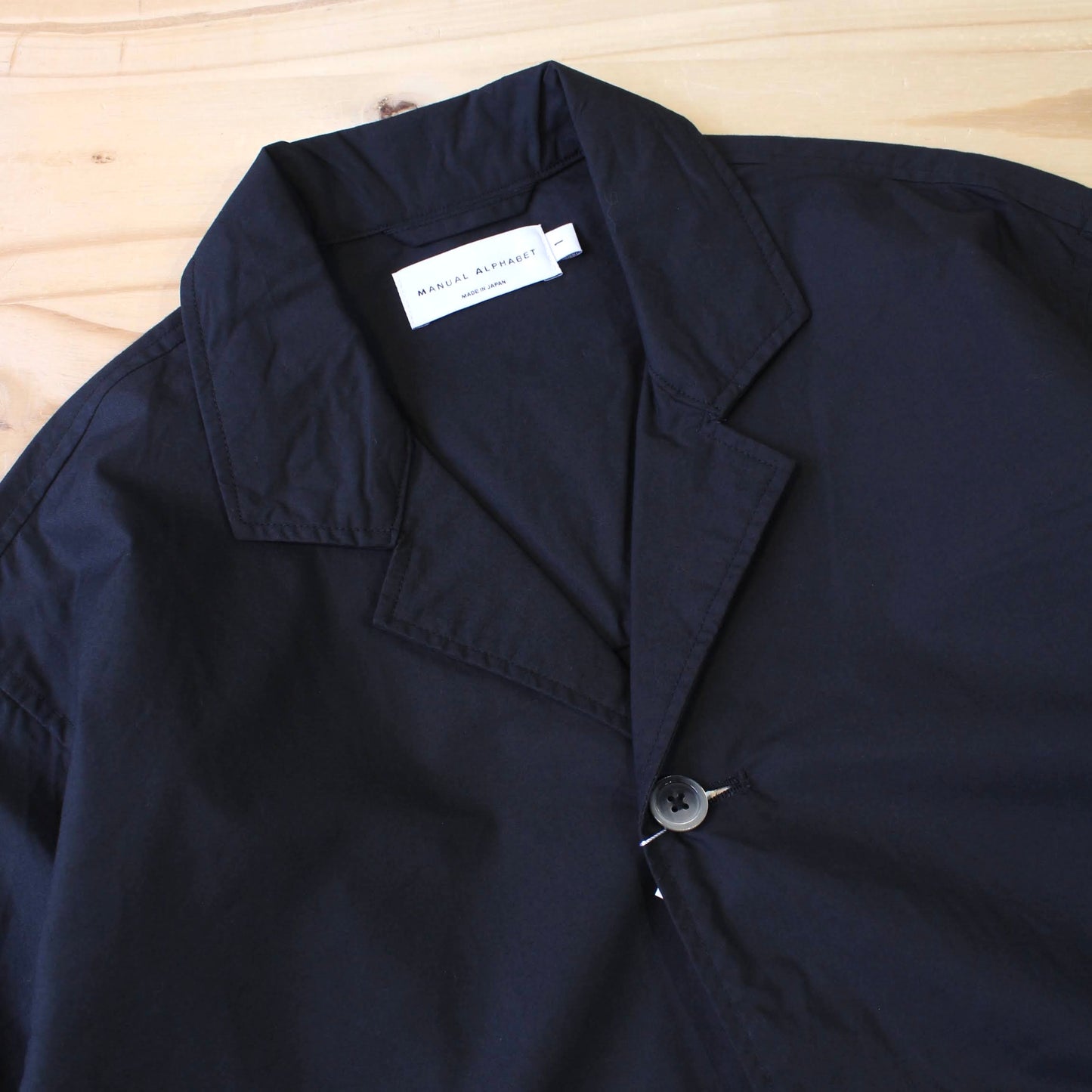 MANUAL ALPHABET -
TYPEWRITER SHIRT JACKET