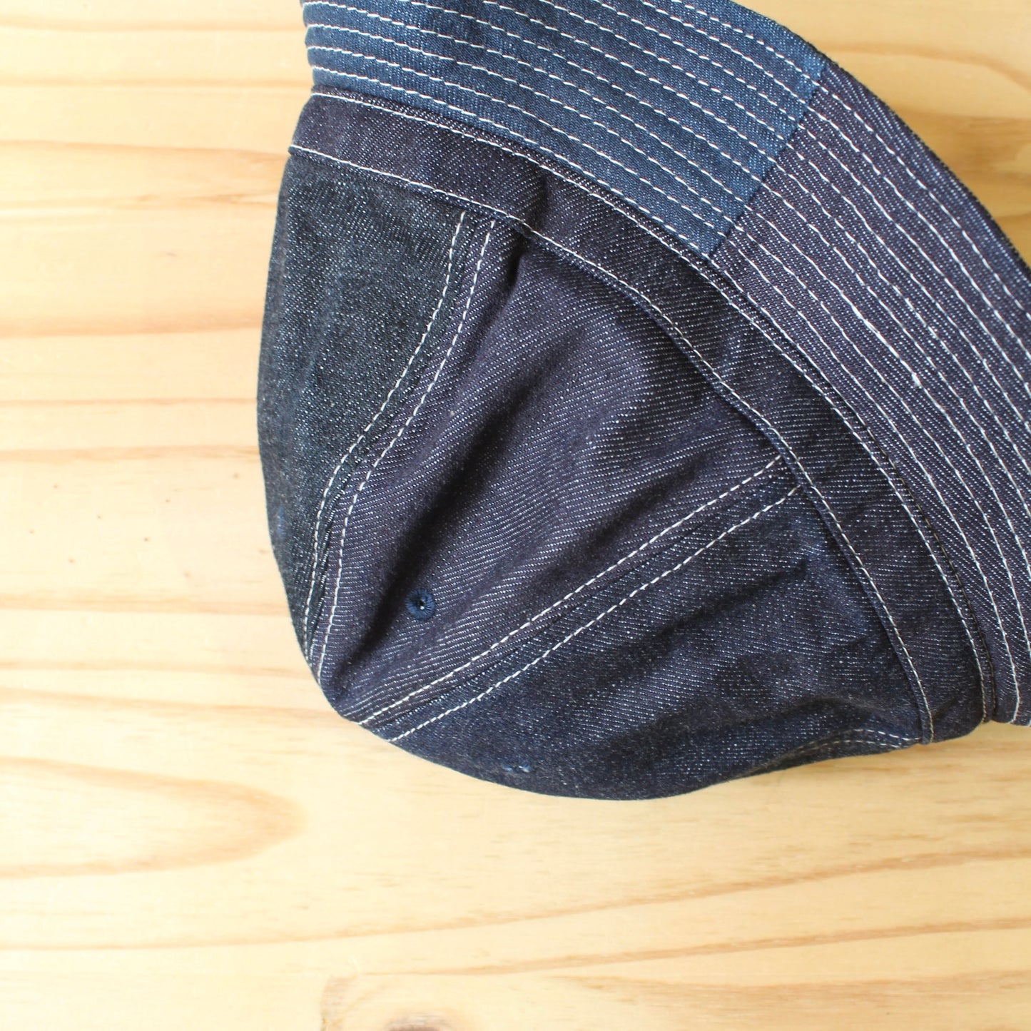 HIGHER - DENIM MULTI PANEL HAT