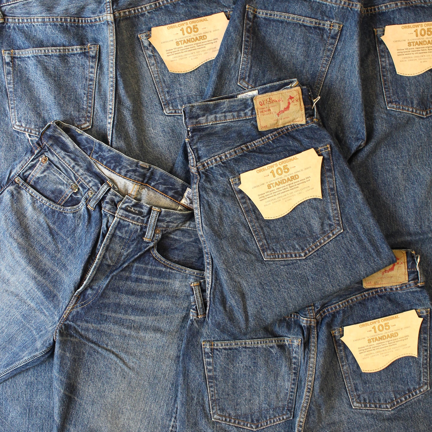 Or Slow - 105 STANDARD FIT 13.7OZ DENIM (2 YEARS WASH)