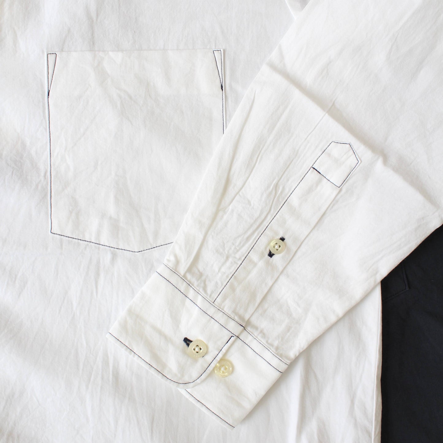 MANUAL ALPHABET -
BROAD CLOTH LOOSE FIT RC SHIRT