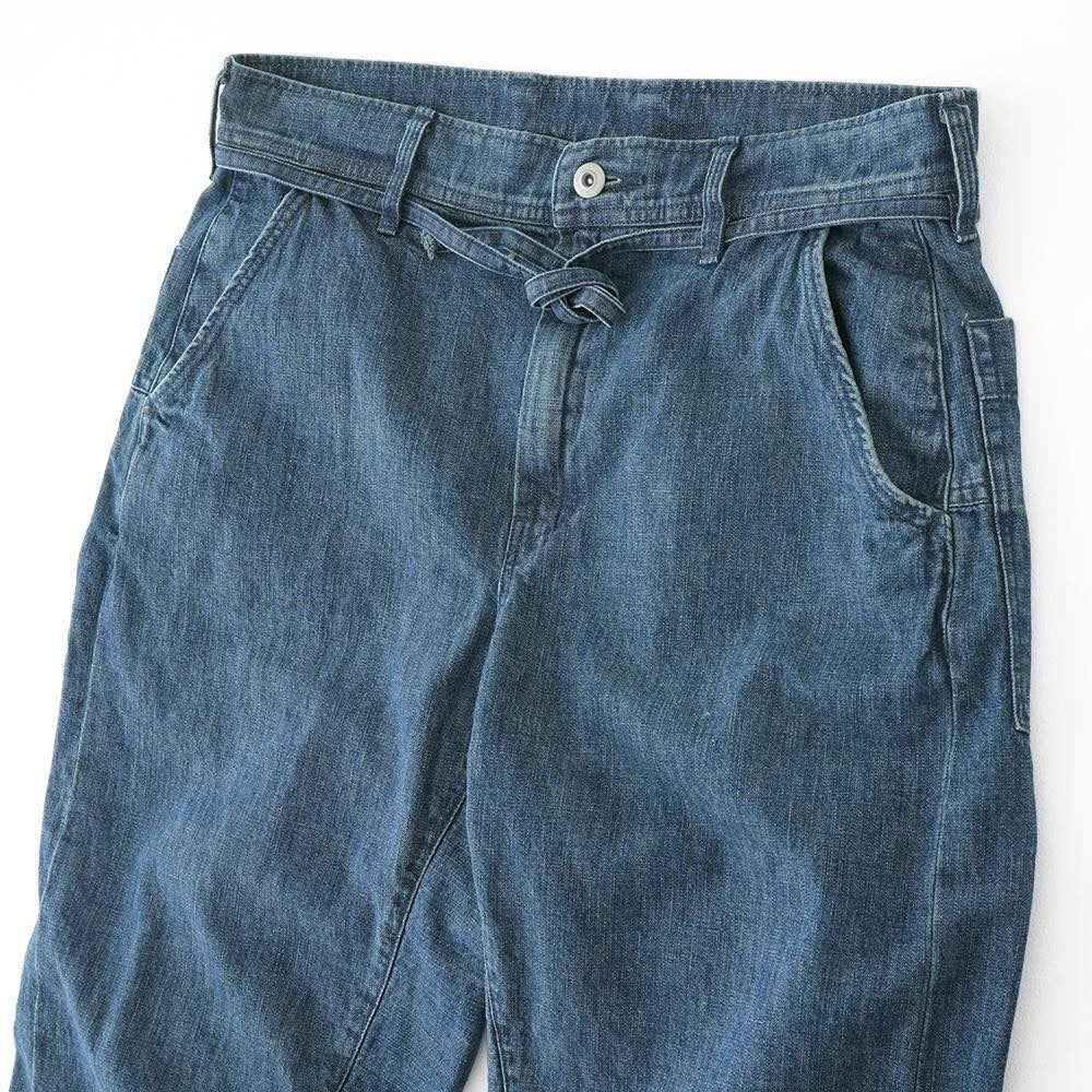 REMILLA -
CROSS DENIM PANTS