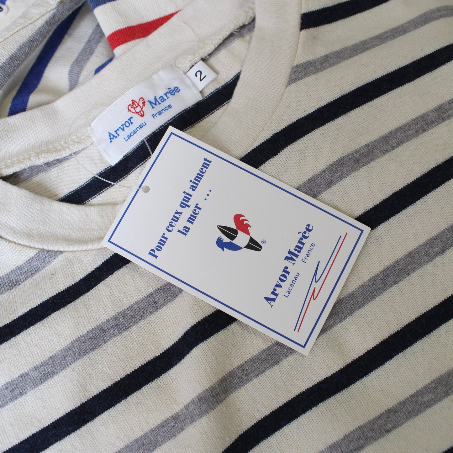Arvor Maree -
RELAX BORDER POCKET TEE
