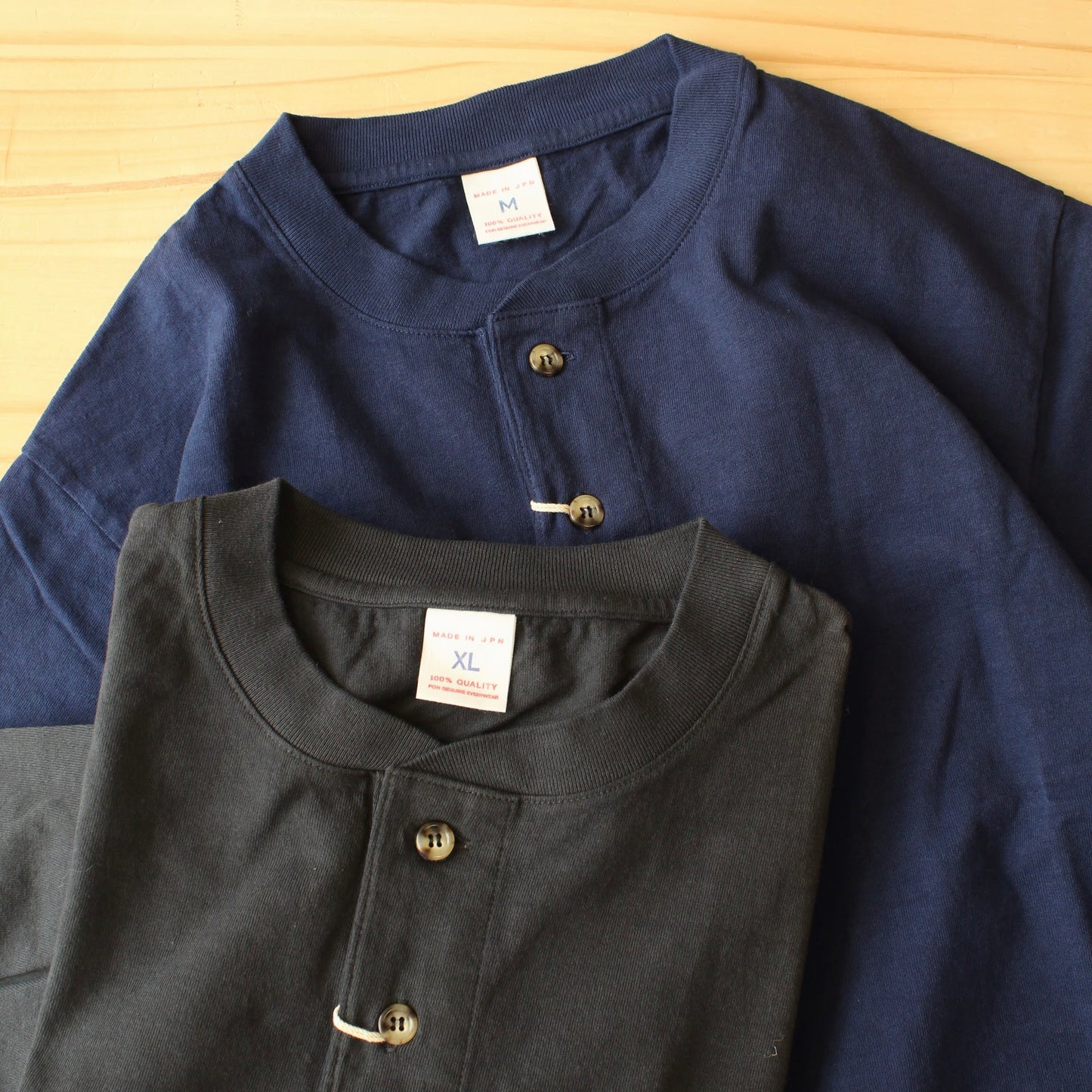 AheHee - HEAVYWEIGHT L/S HENLEY TEE