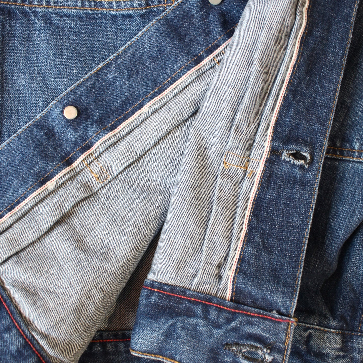 ORDINARY FITS -
DENIM JACKET (USED BLUE)