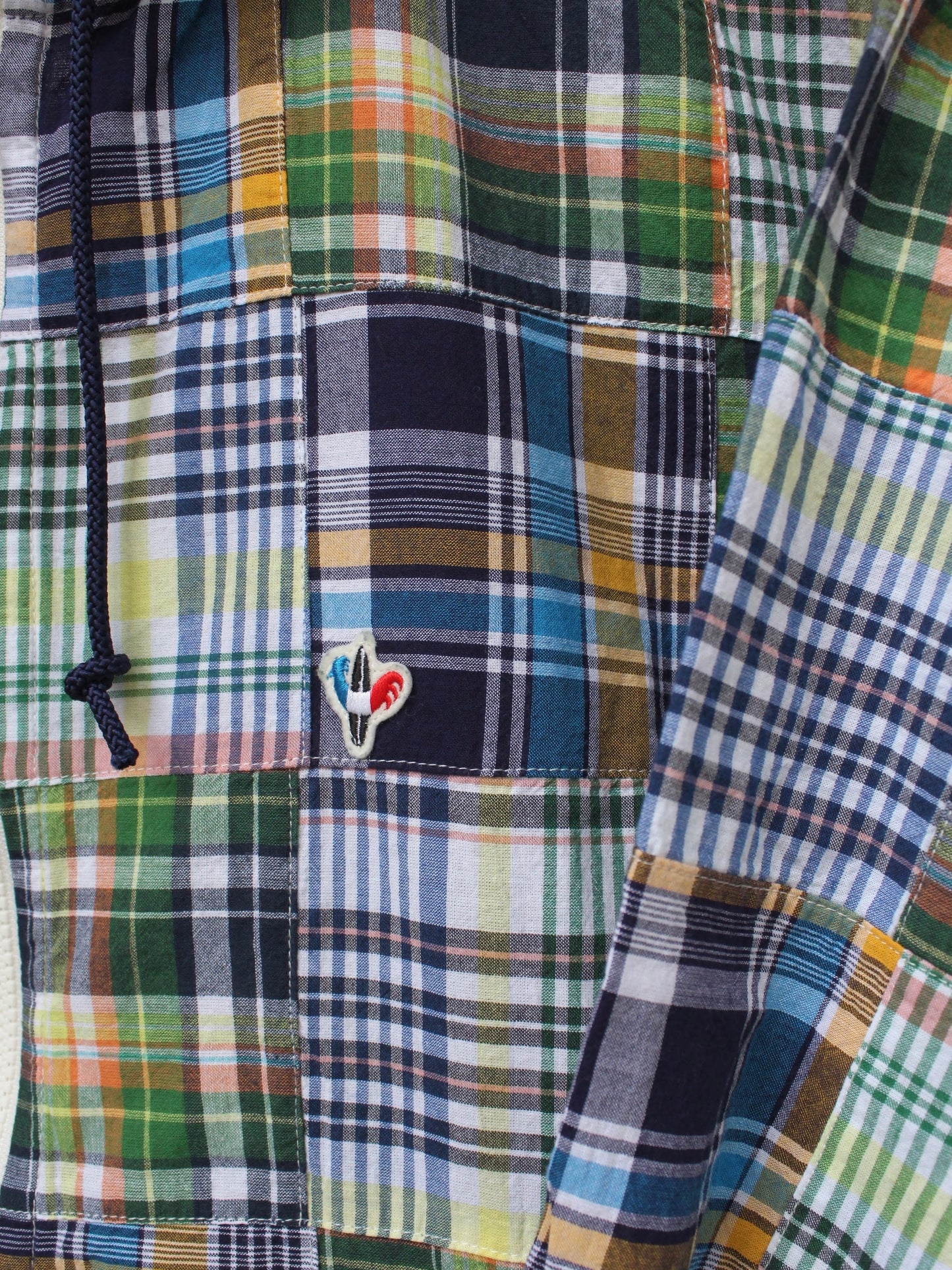 ARVOR MAREE -
MADRAS ZIP UP PARKA