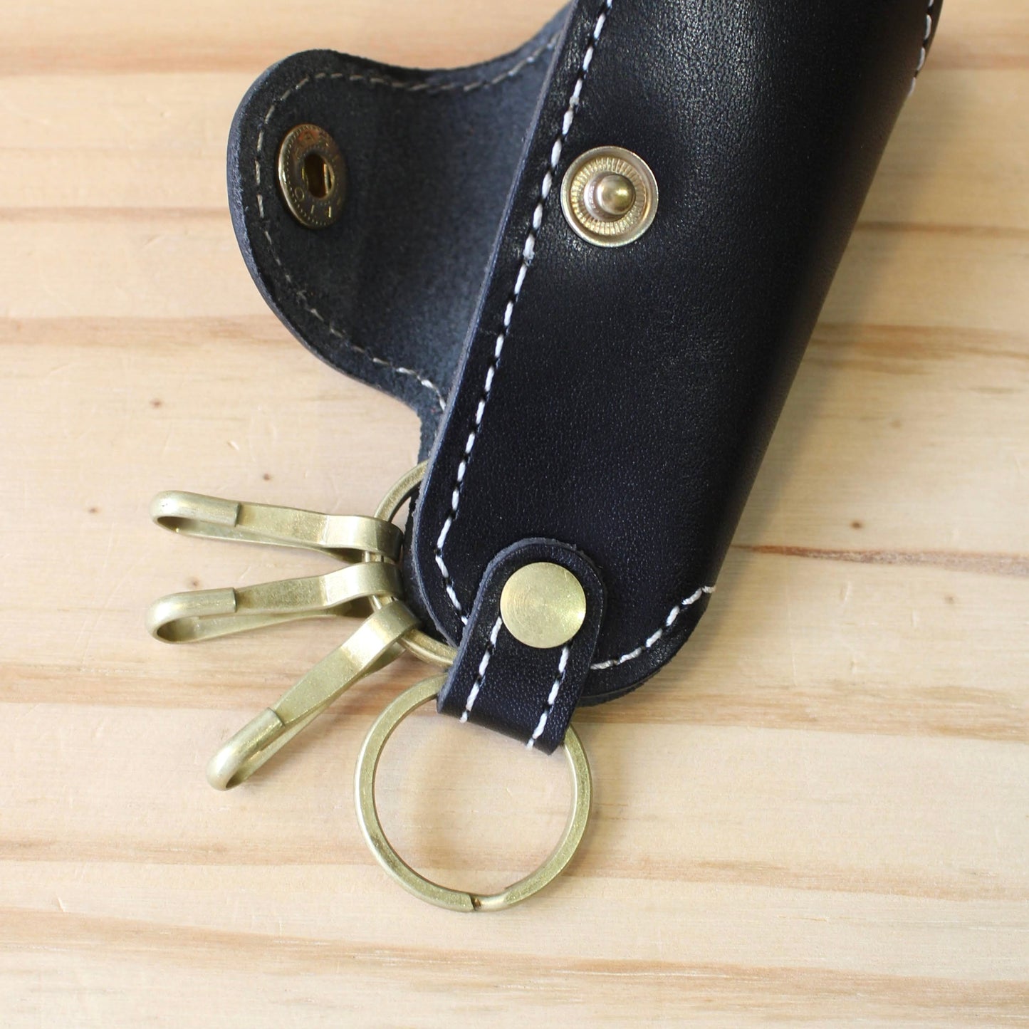 UNIVERSAL OVERALL JAPAN -
LEATHER KEY HOLDER
