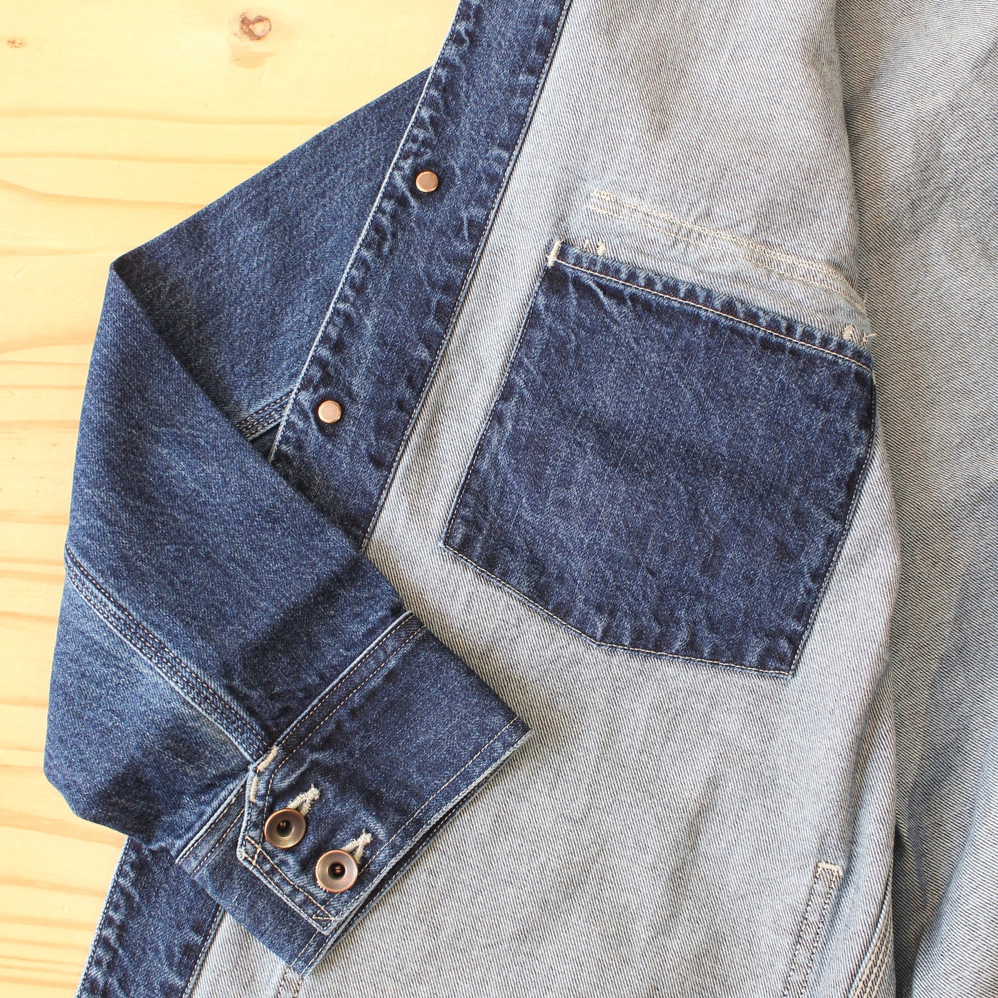 ORDINARY FITS -
DENIM COVERALL
(USED WASH)