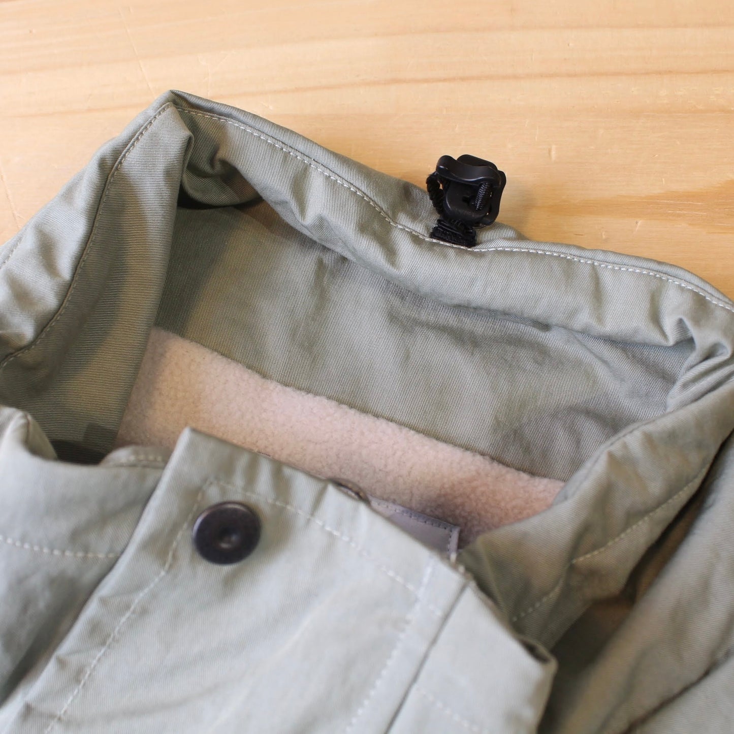 MANUAL ALPHABET -
COTTON NYLON MILITARY JACKET