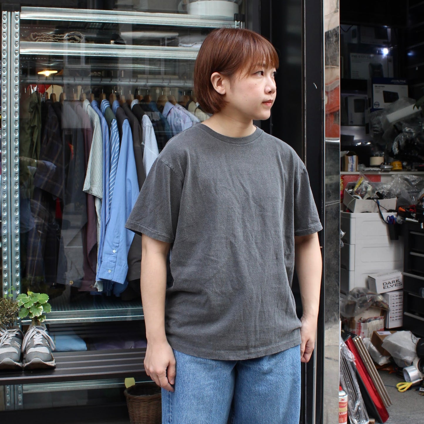 ORDINARY FITS -
PIGMENT DYEING TEE