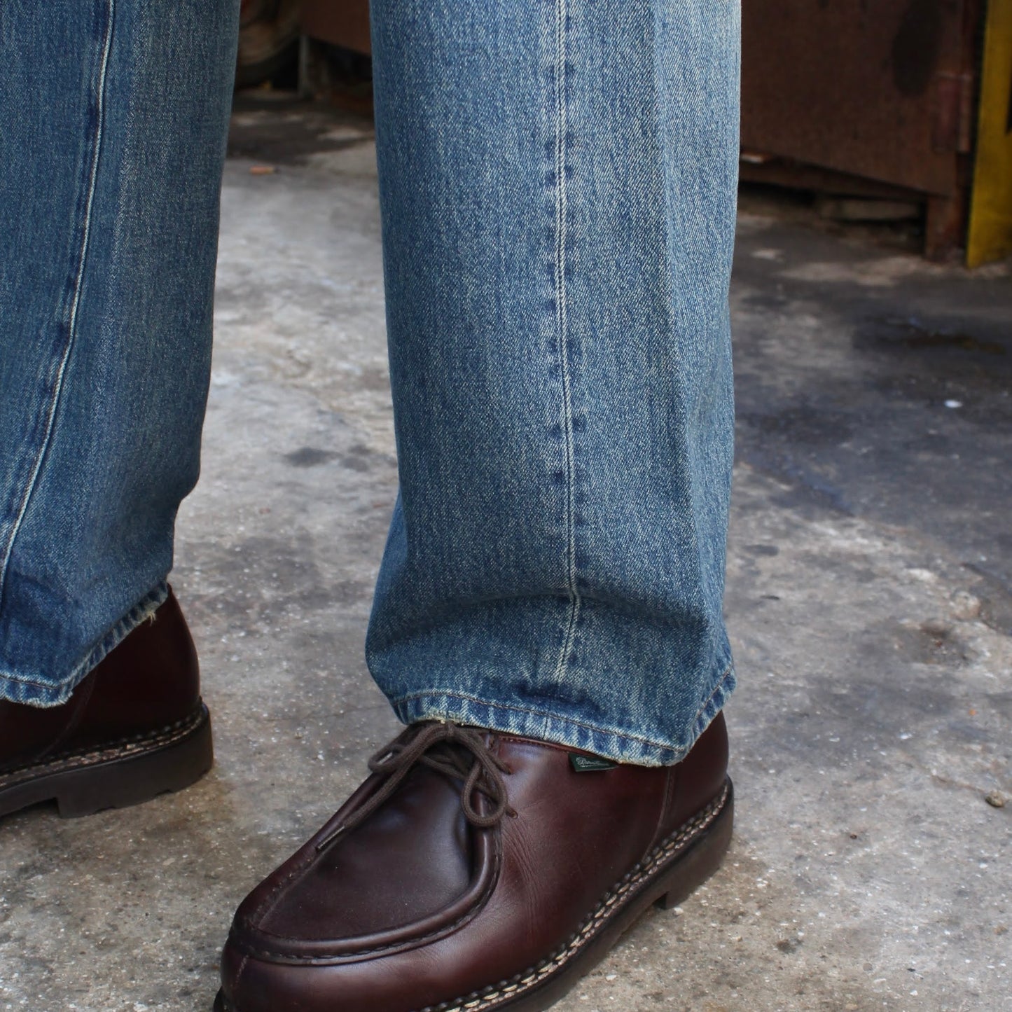 AUTHEN JAPAN -
12.5OZ VINTAGE STRAIGHT LEG DENIM
USED WASH