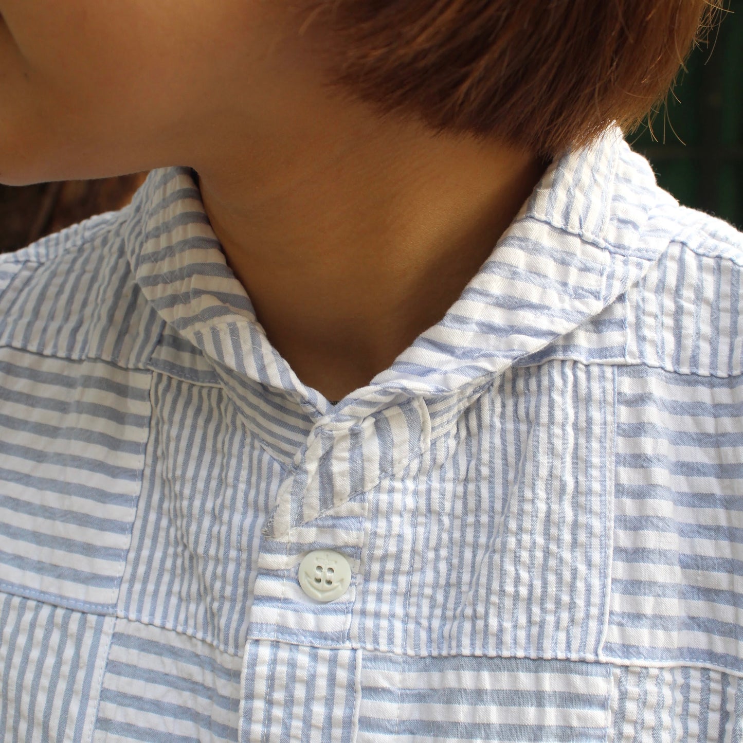 Arvor Maree - SHEER SUCKERS MARINE SHIRT JACKET