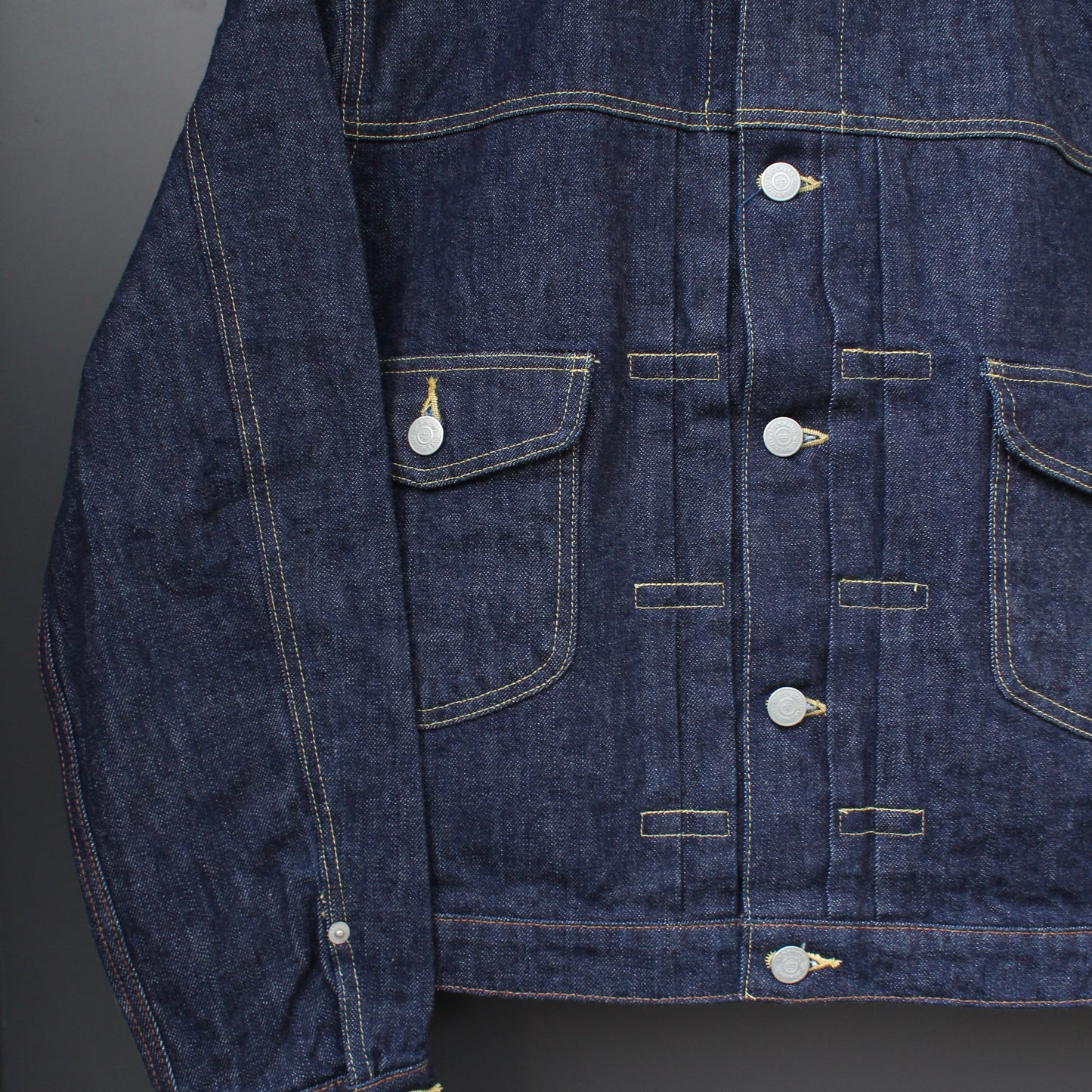 BROOKLYN OVERALL -
13.5OZ SHORT DENIM JACKET