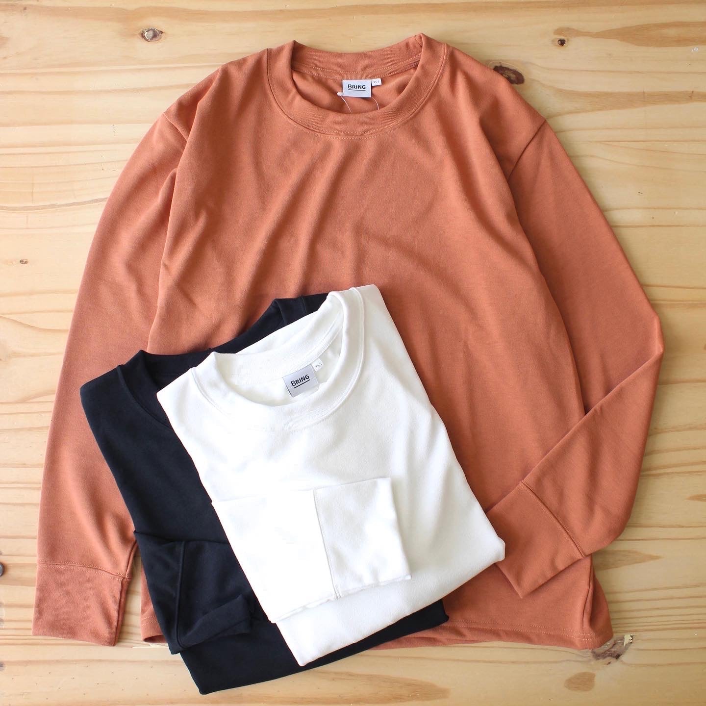 BRING - DRYCOTTONY L/S HEAVYWEIGHT TEE