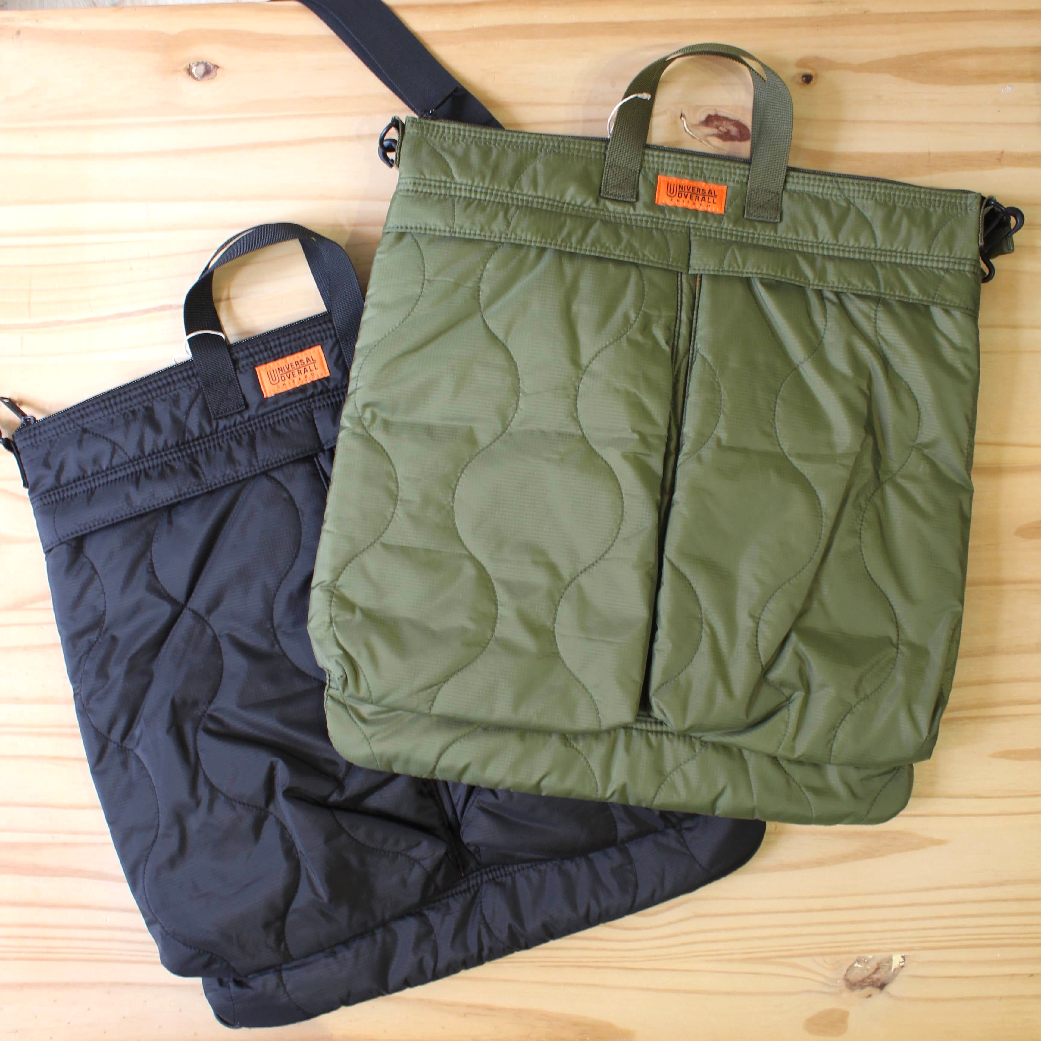 UNIVERSAL OVERALL JAPAN - 3WAY QUILT HELMET BAG – WHERE.
