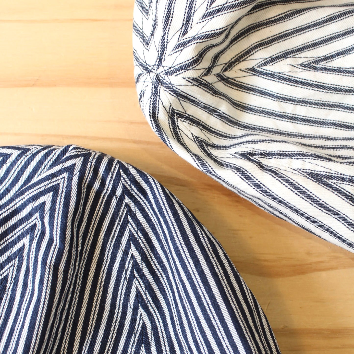 HIGHER -
9OZ HICKORY X DENIM BEAK CAP