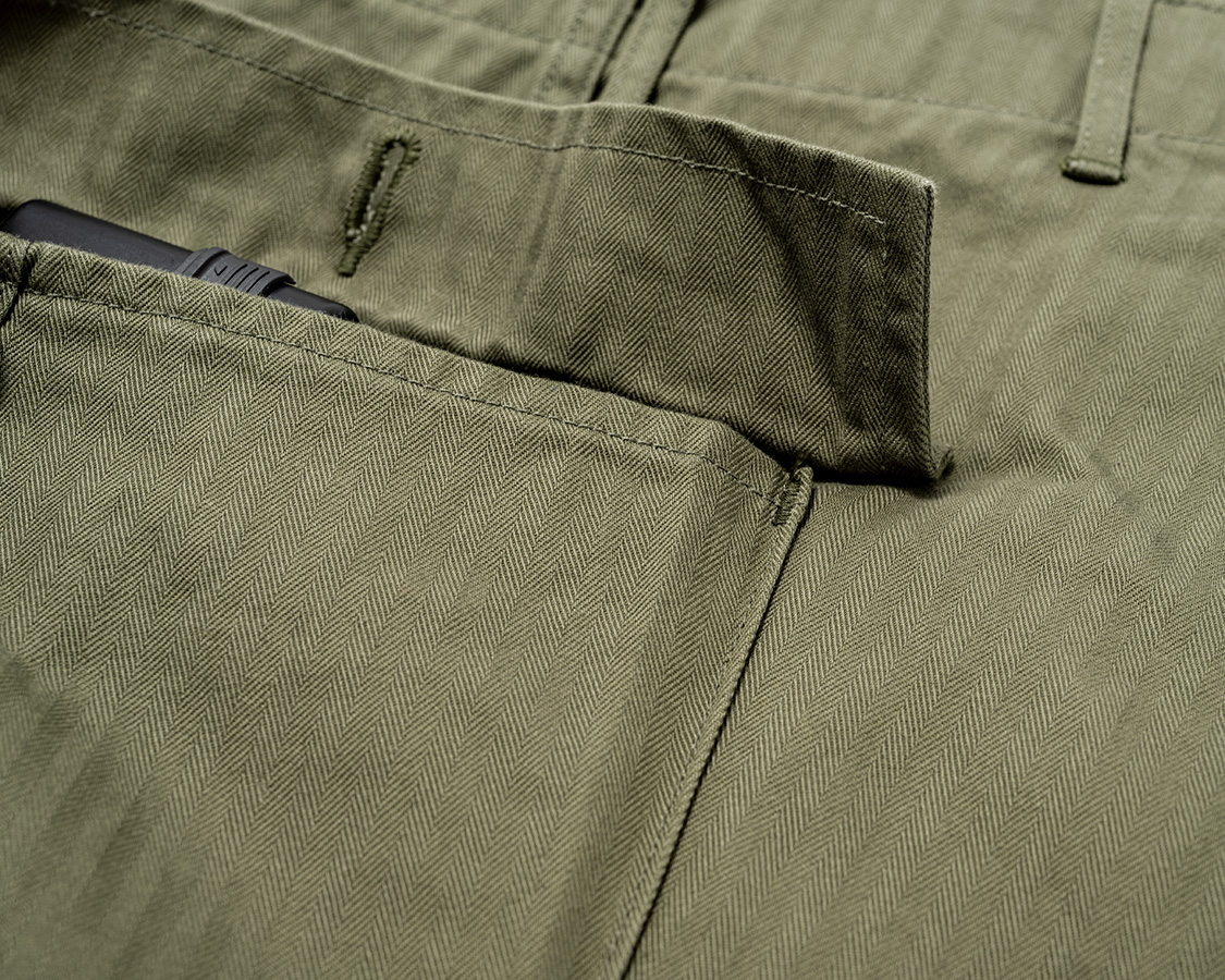 WORKERS -
M-43 STYLE HERRINGBONE PANTS