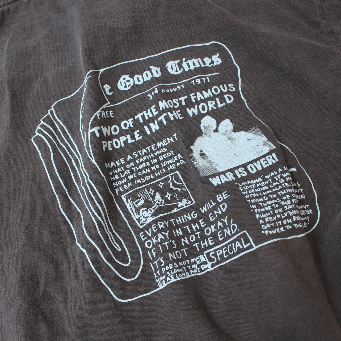 UNISON SPECIAL - GIANT TUBE S/S TEE FREE THE GOOD TIMES