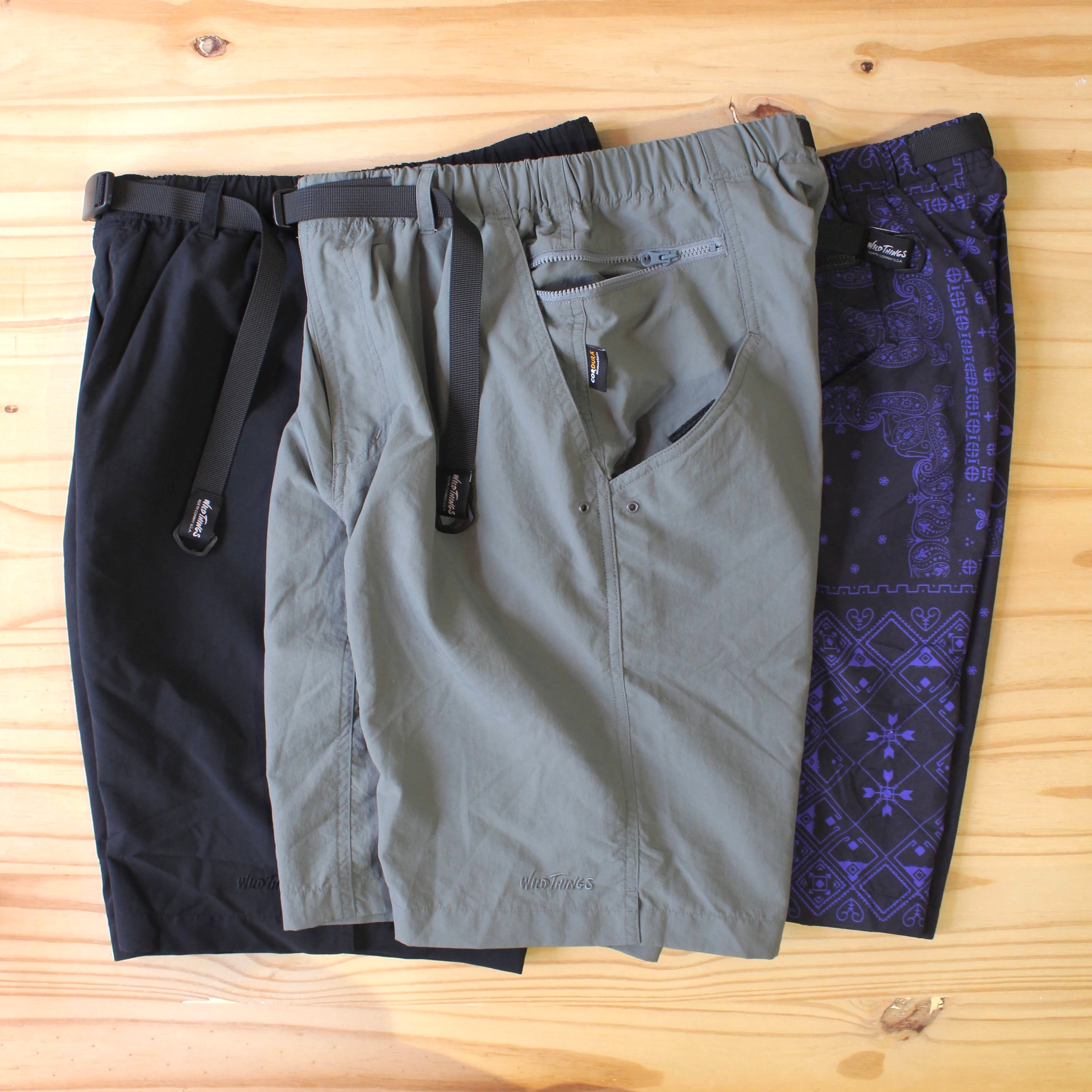 WILD THINGS JAPAN - CORDURA CAMP SHORTS