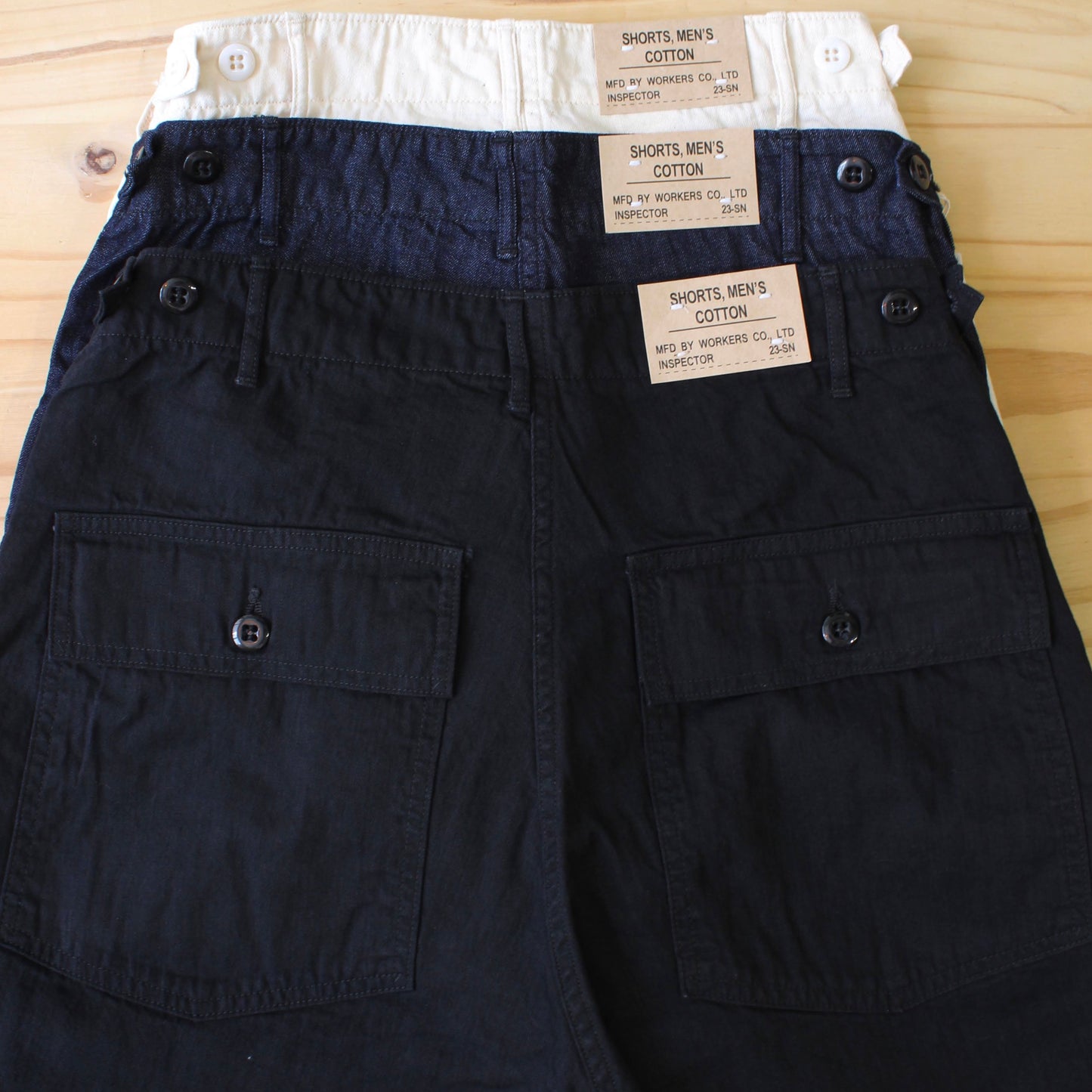 WORKERS - 8OZ BAKER DENIM SHORTS