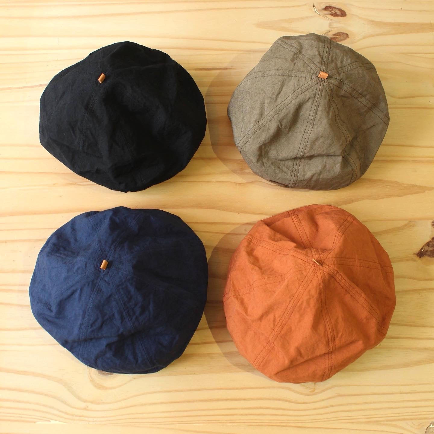 KAIKO(カイコー)7P BERET ブラック 贅沢屋の - 帽子