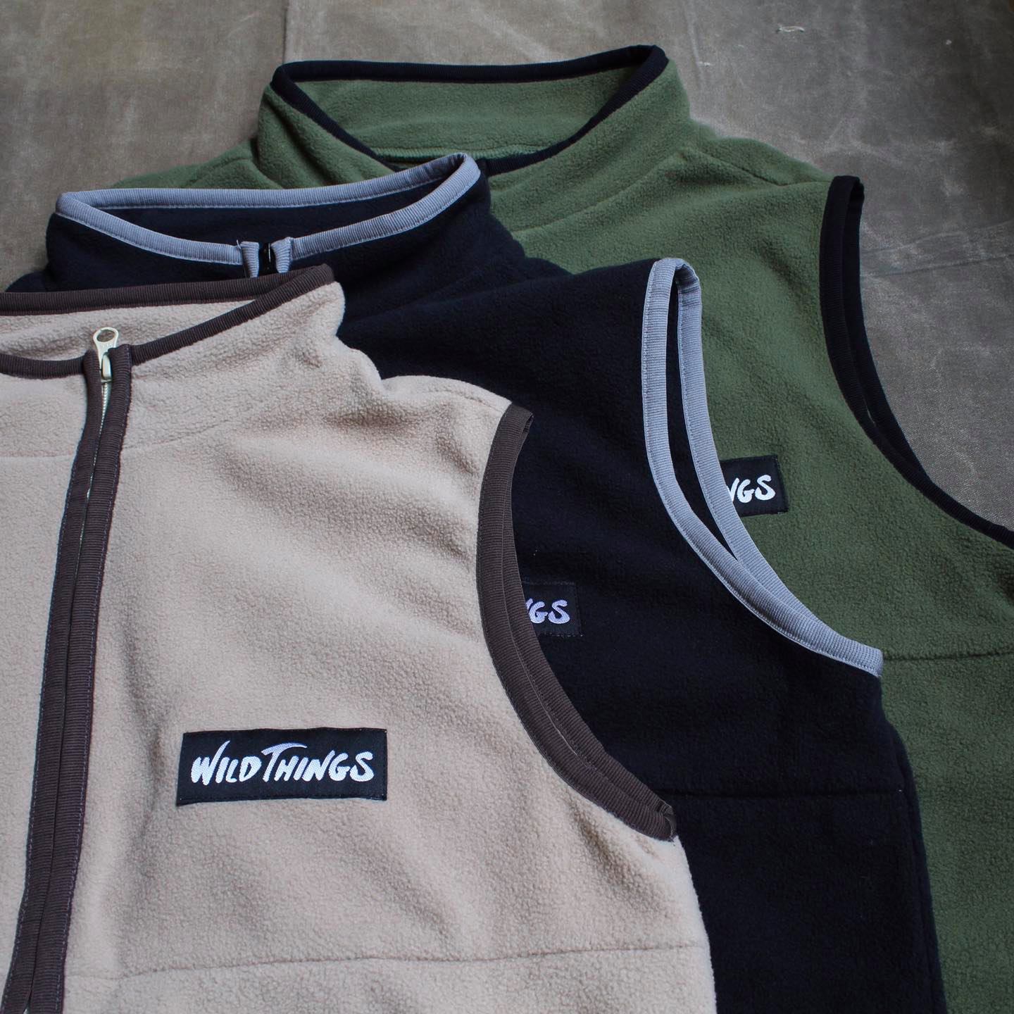 WILD THINGS JAPAN - FLEECE MAGIC VEST