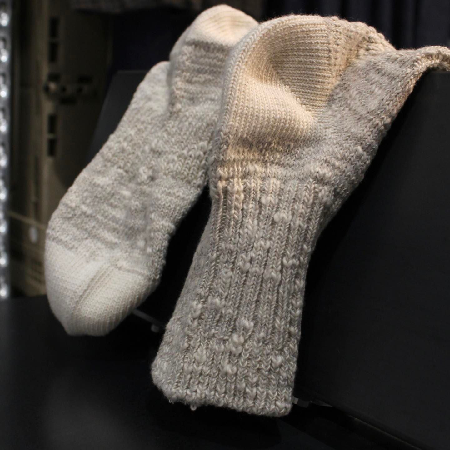 ORGANIC GARDEN - SLAB RIB ANKLE SOCKS