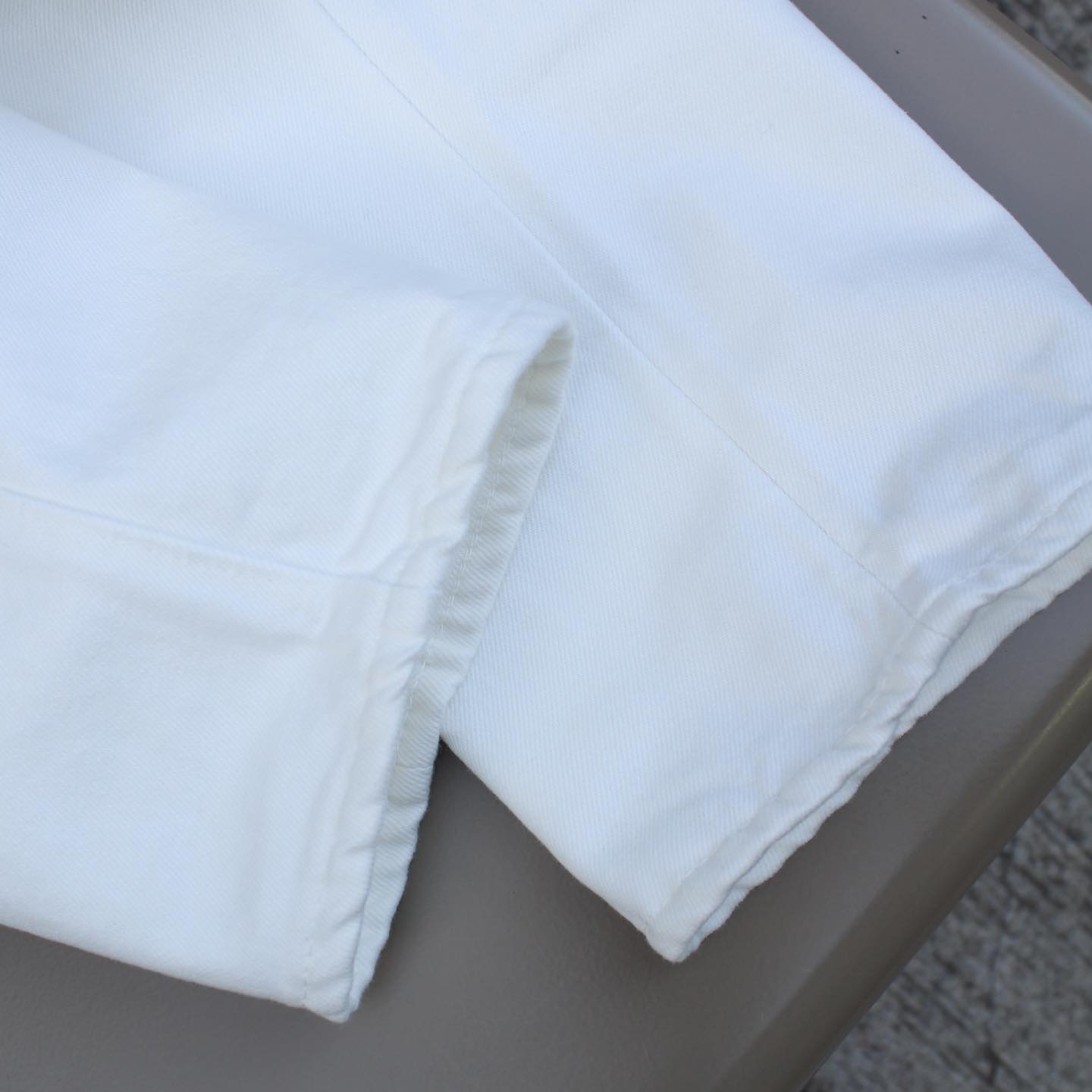 Or Slow - STANDARD ITEMS 107 IVY FIT (WHITE DENIM)