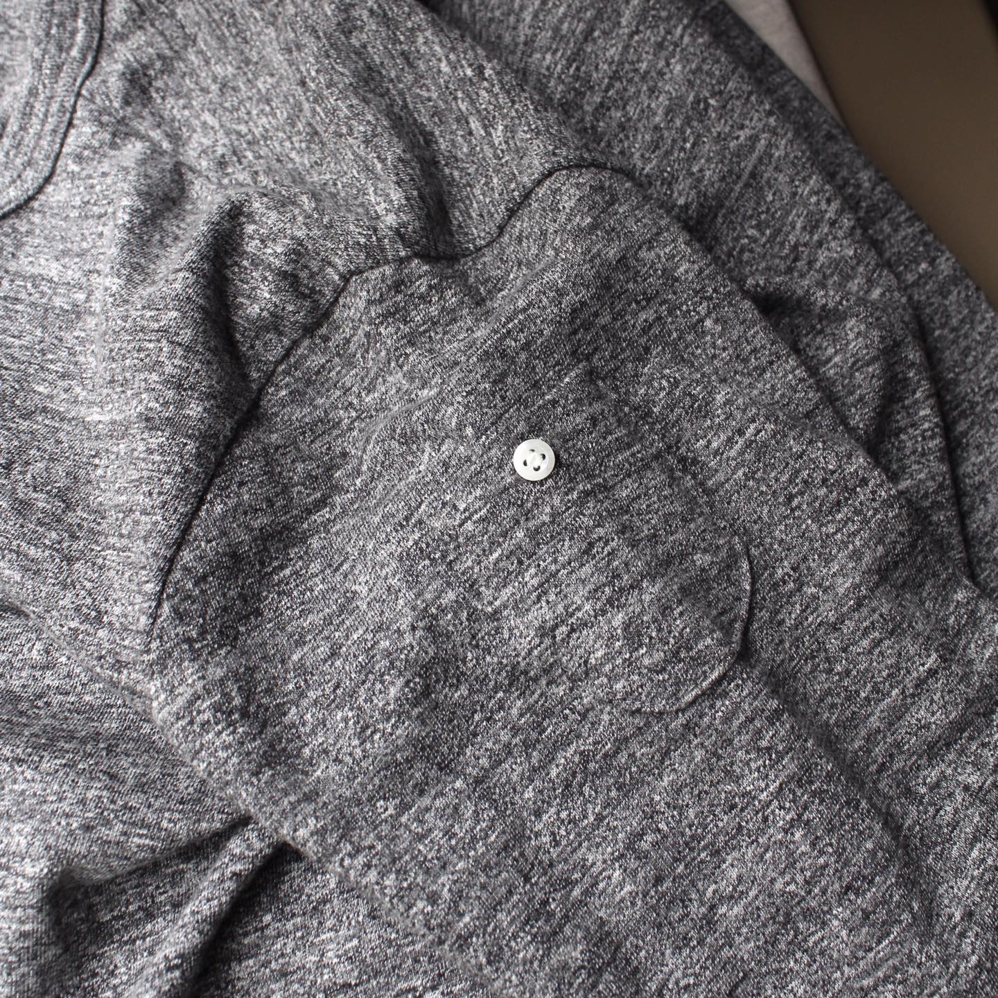 RIDING HIGH - Regular LOOPWHEEL L/S HENLEY TEE