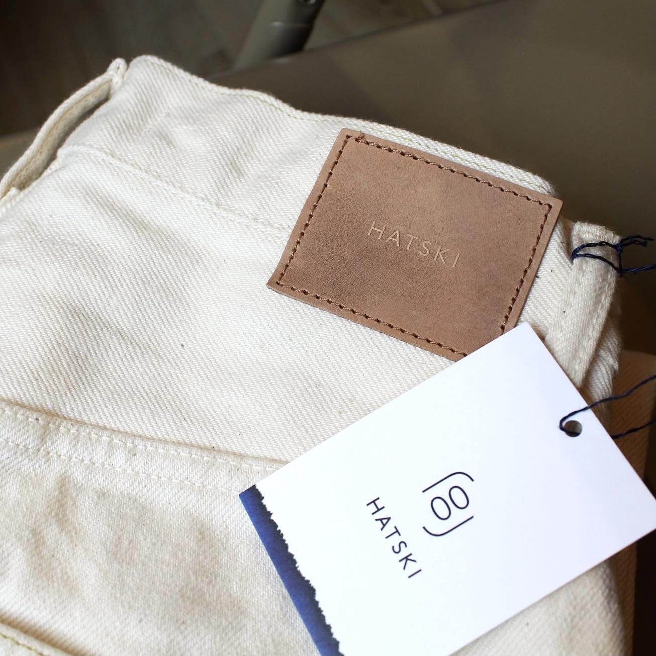 HATSKI - 15.6OZ Loose Tapered Katsragi Denim