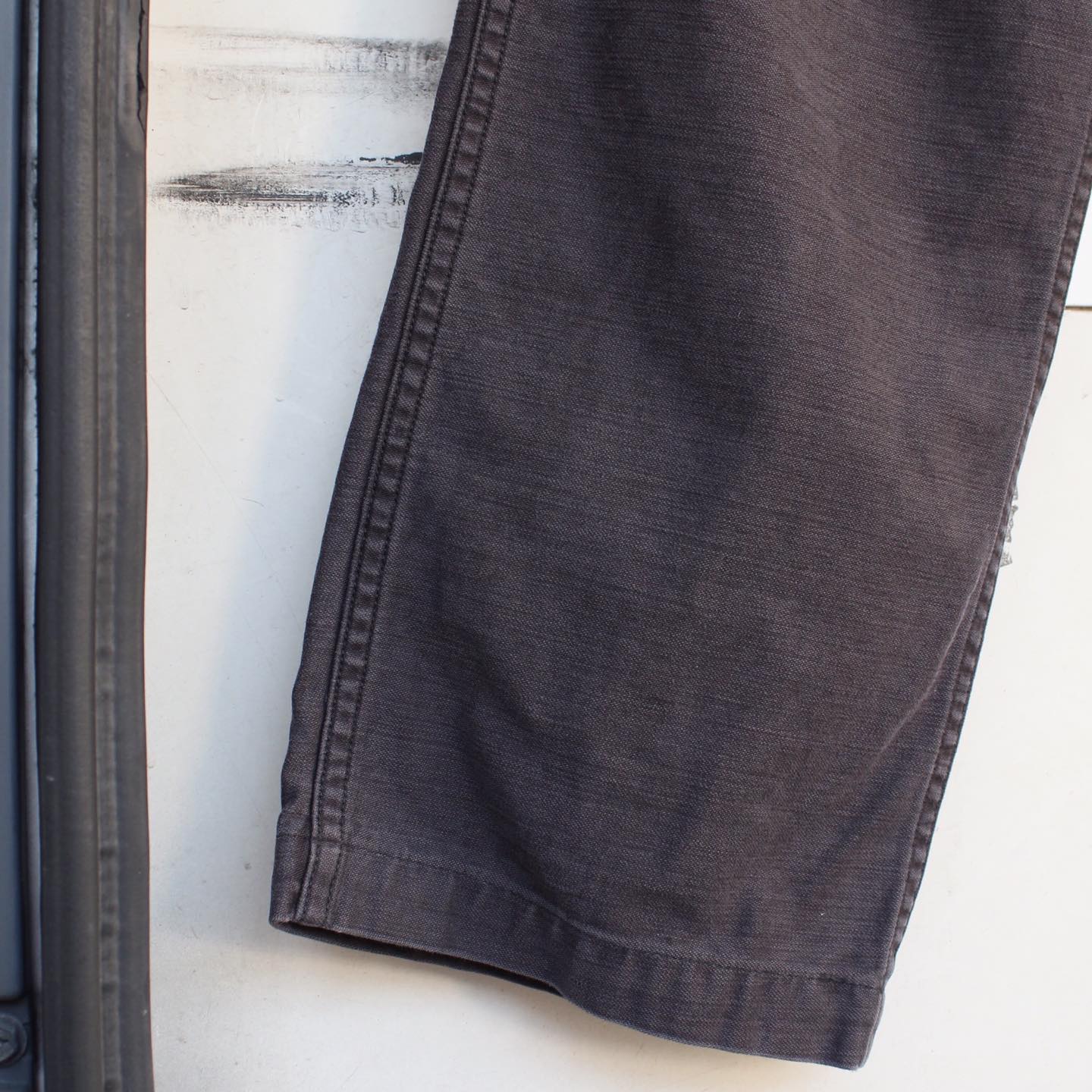 Or Slow- STANDARD ITEM US ARMY FATIGUE PANTS (STONE WASH BLACK)