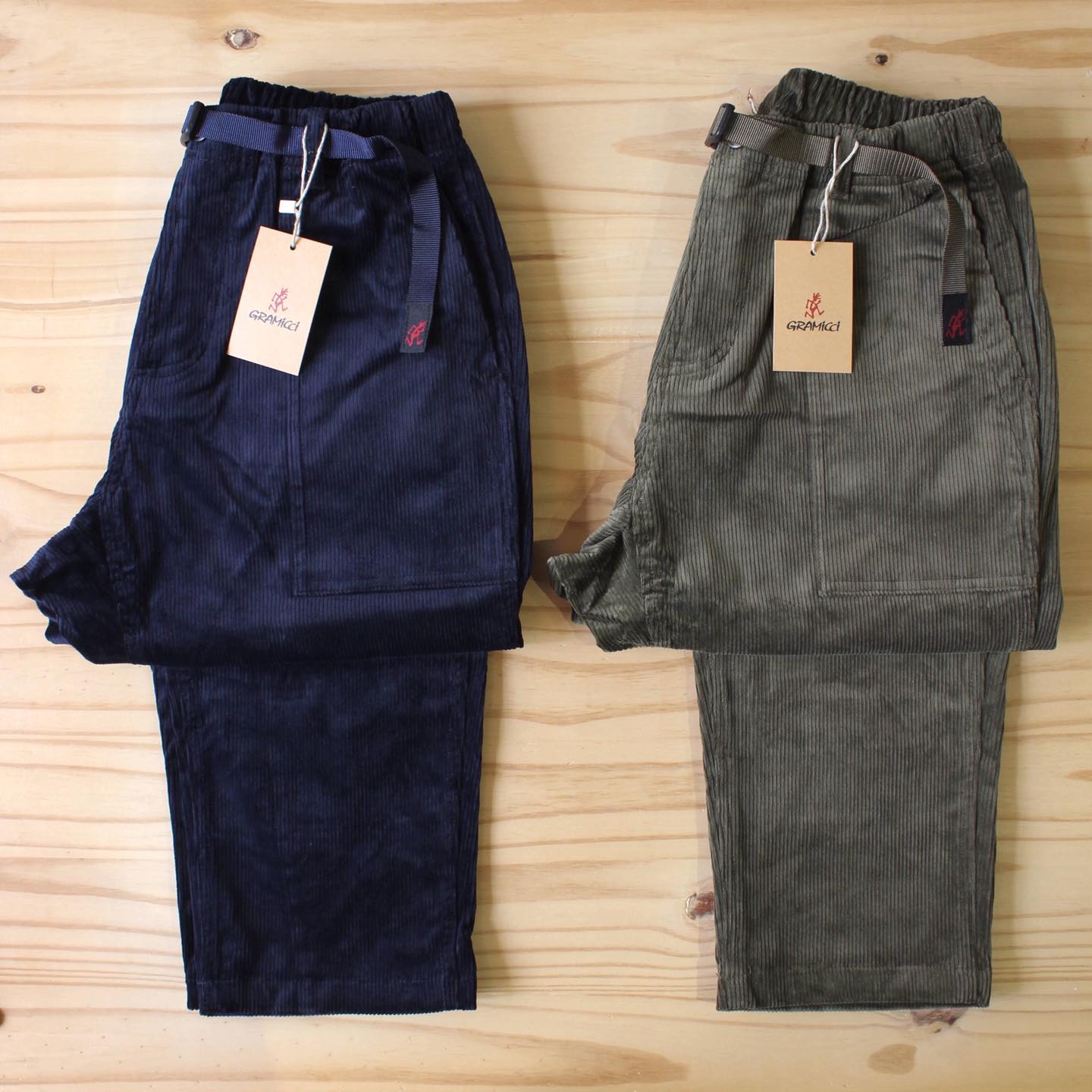 GRAMICCI - CORDUROY LOOSE TAPERED PANTS – WHERE.
