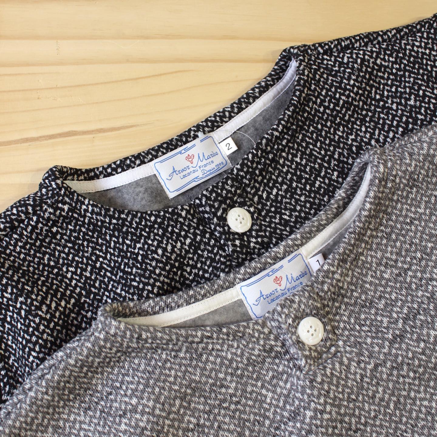 ARVOR MAREE - ONE BUTTON FLEECE