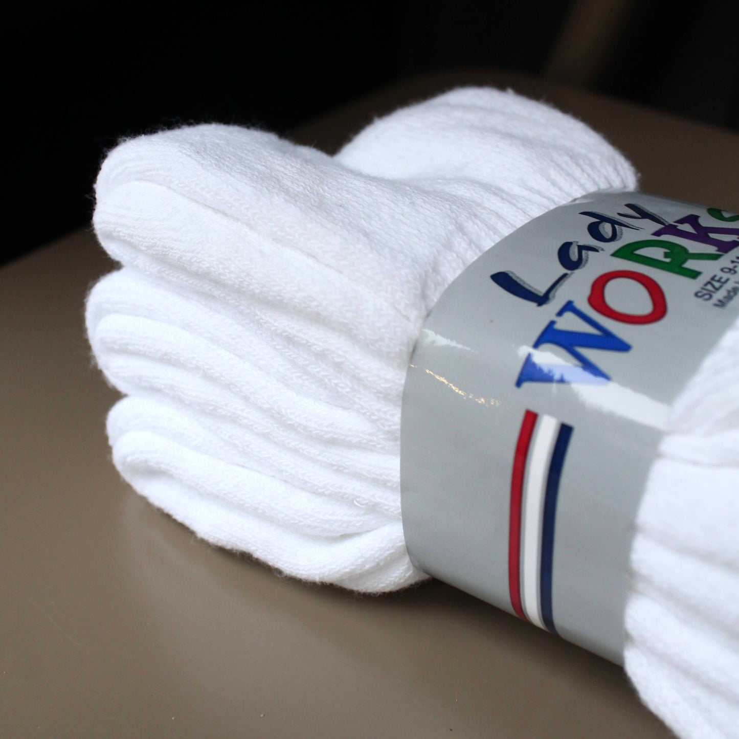 THE RAILROAD SOCK - 3 PACK CREW SOCKS WHITE