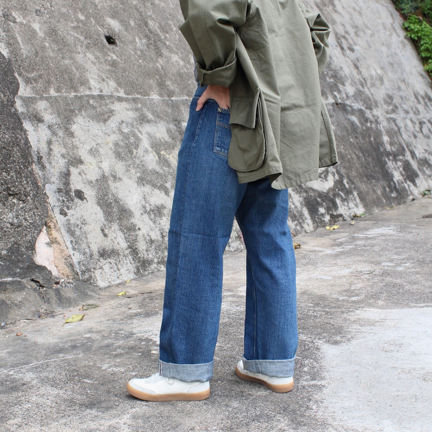 OrSlow -
HIGH WAIST 10OZ SELVEDGE DENIM PANTS USED (JASMIN)