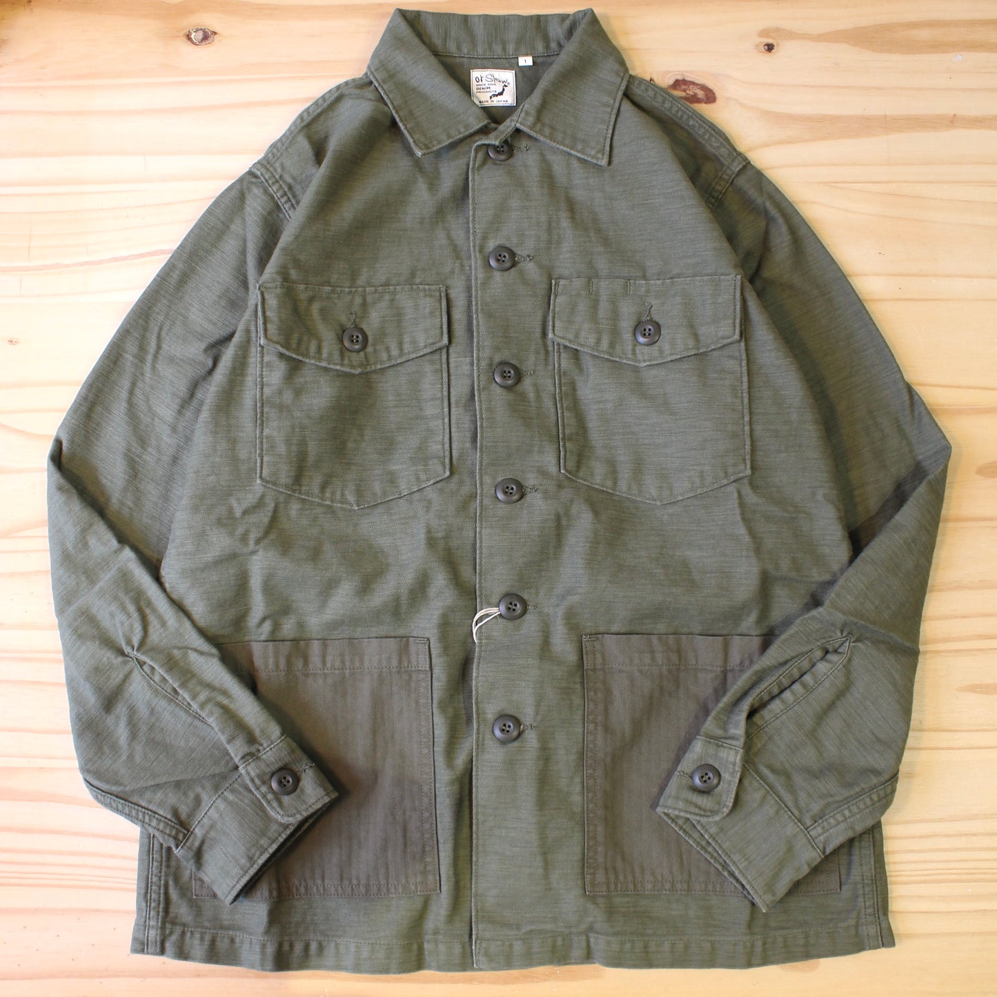 OrSlow -
4 POCKETS U.S ARMY FATIGUE SHIRT