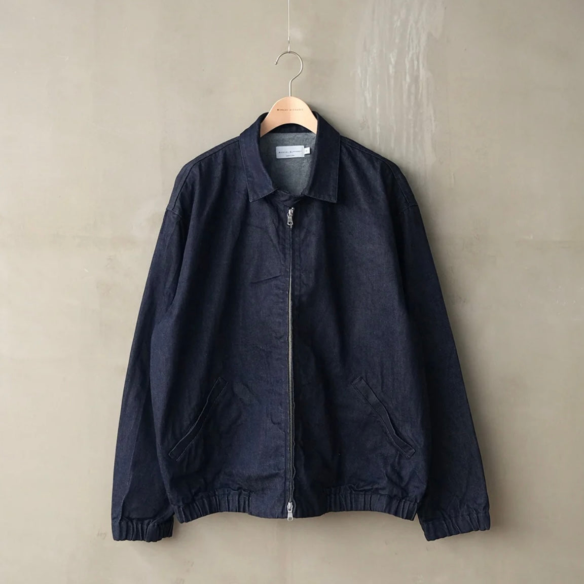 MANUAL ALPHABET - 
DENIM SWING TOP JACKET