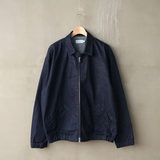 MANUAL ALPHABET - 
DENIM SWING TOP JACKET