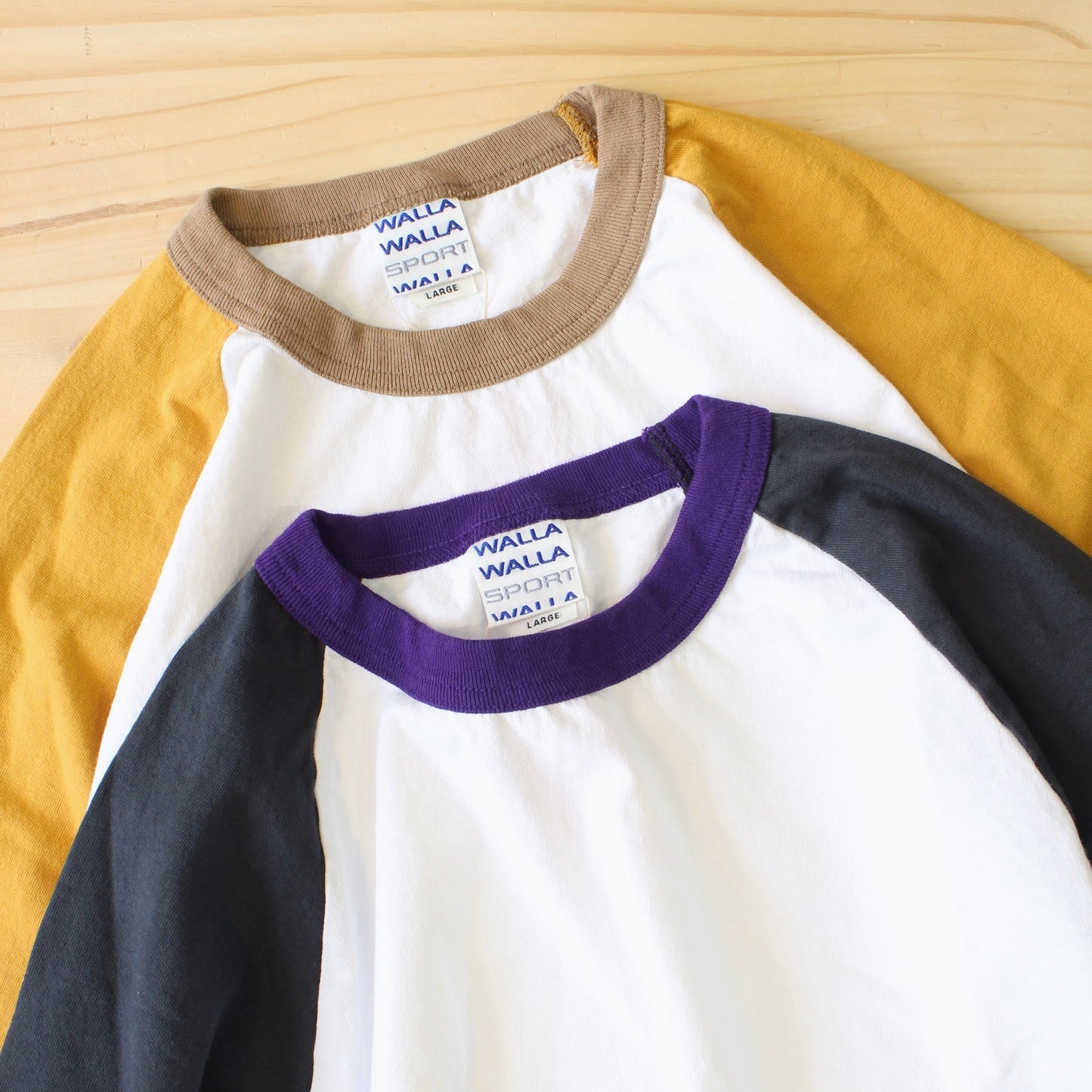 Walla Walla Sport -
3/4 BASEBALL 3-TONE TEE