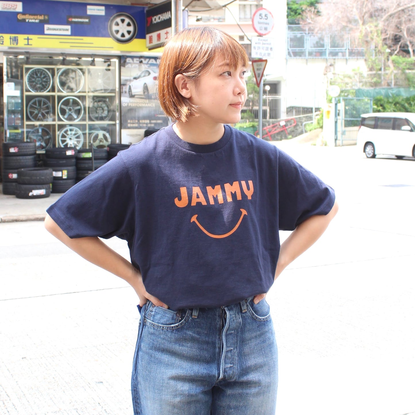 ORDINARY FITS -
JAMMY PRINT TEE