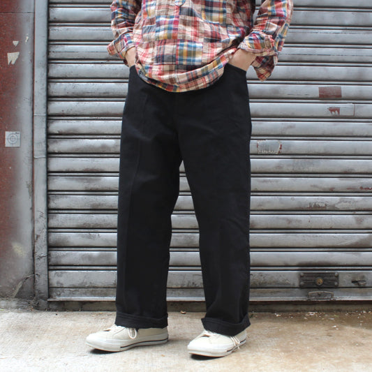 HATSKI -
BUCKLE BLACK WASHI(日本和紙)DENIM