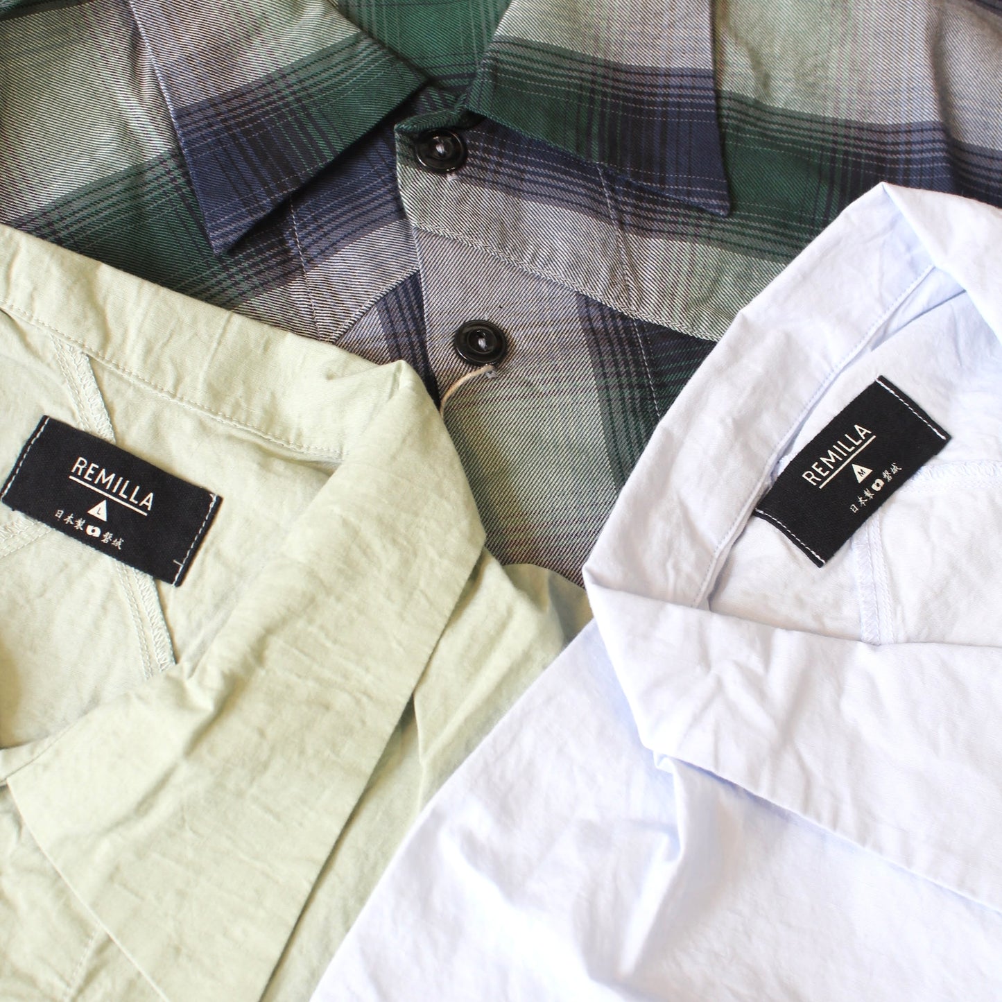 REMILLA -
COTTON LINEN S/S SHIRT
