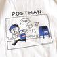 UNIVERSAL OVERALL 日版 - 
WINDY JR. POSTMAN RINGER TEE