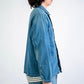 SPELLBOUND - 
8OZ DENIM SHIRT JACKET COTTON LINEN
(USED WASH)