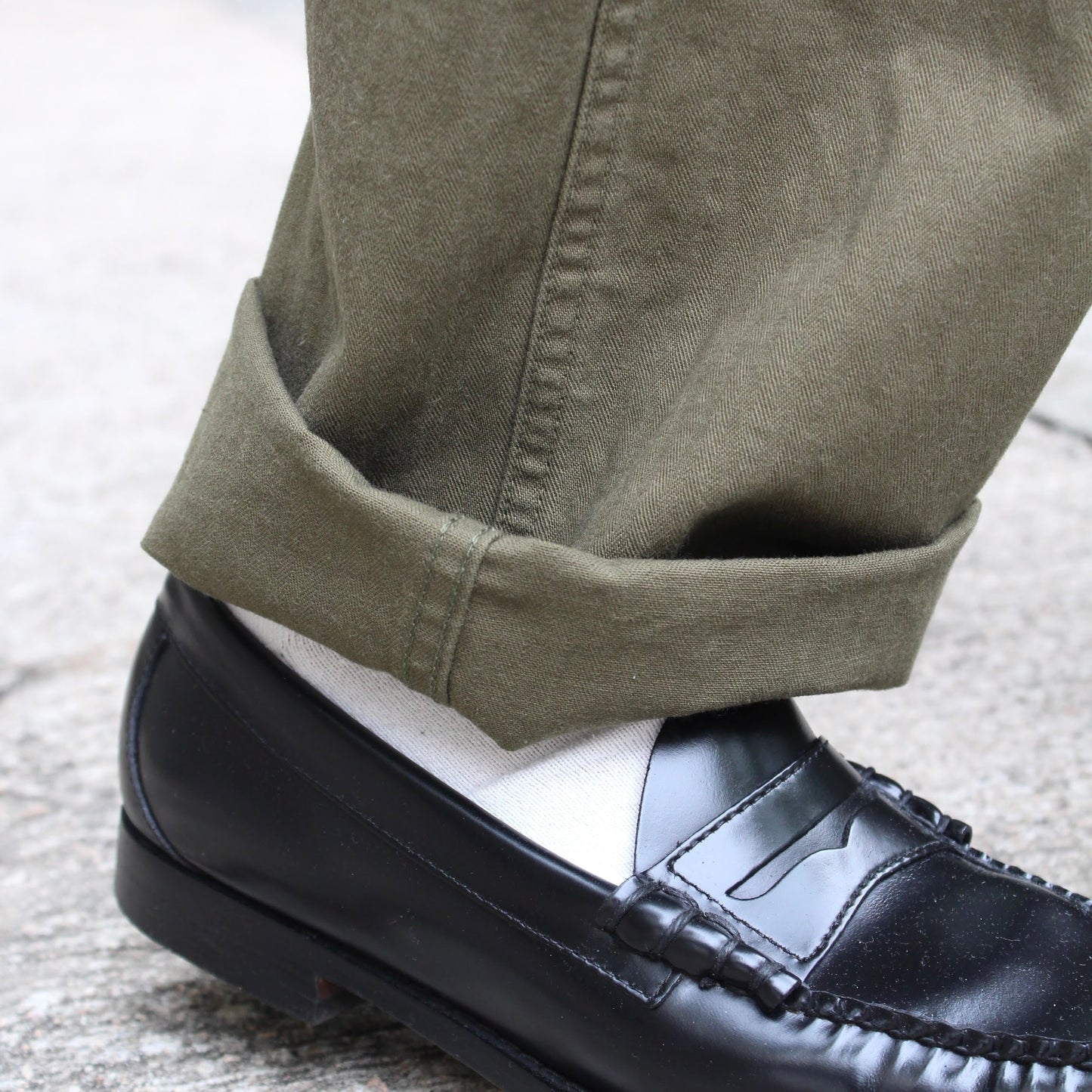 OrSlow - HERRINGBONE(人字紋) VINTAGE FIT FATIGUE PANTS