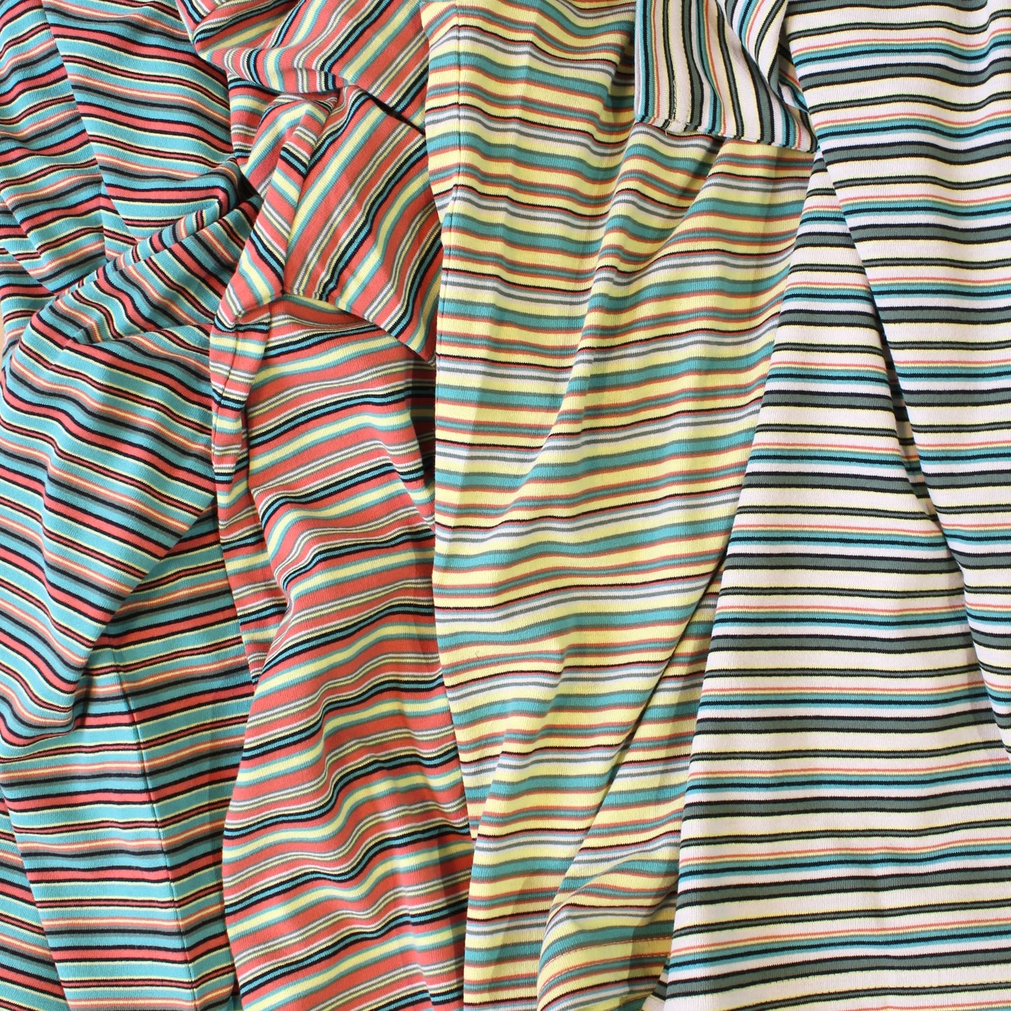 BRING -
DRYCOTTONY MULTI STRIPES TEE