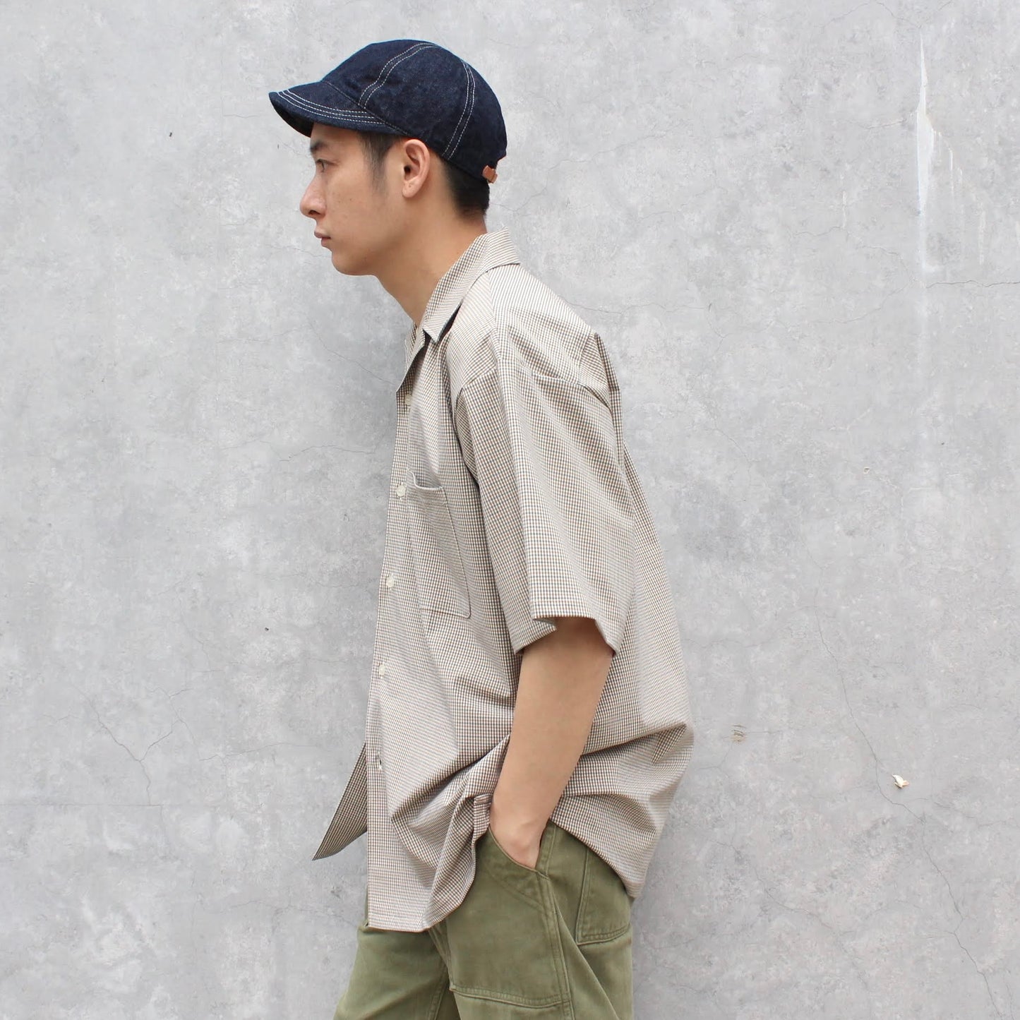 FLISTFIA -
OPEN COLLAR S/S SHIRTS