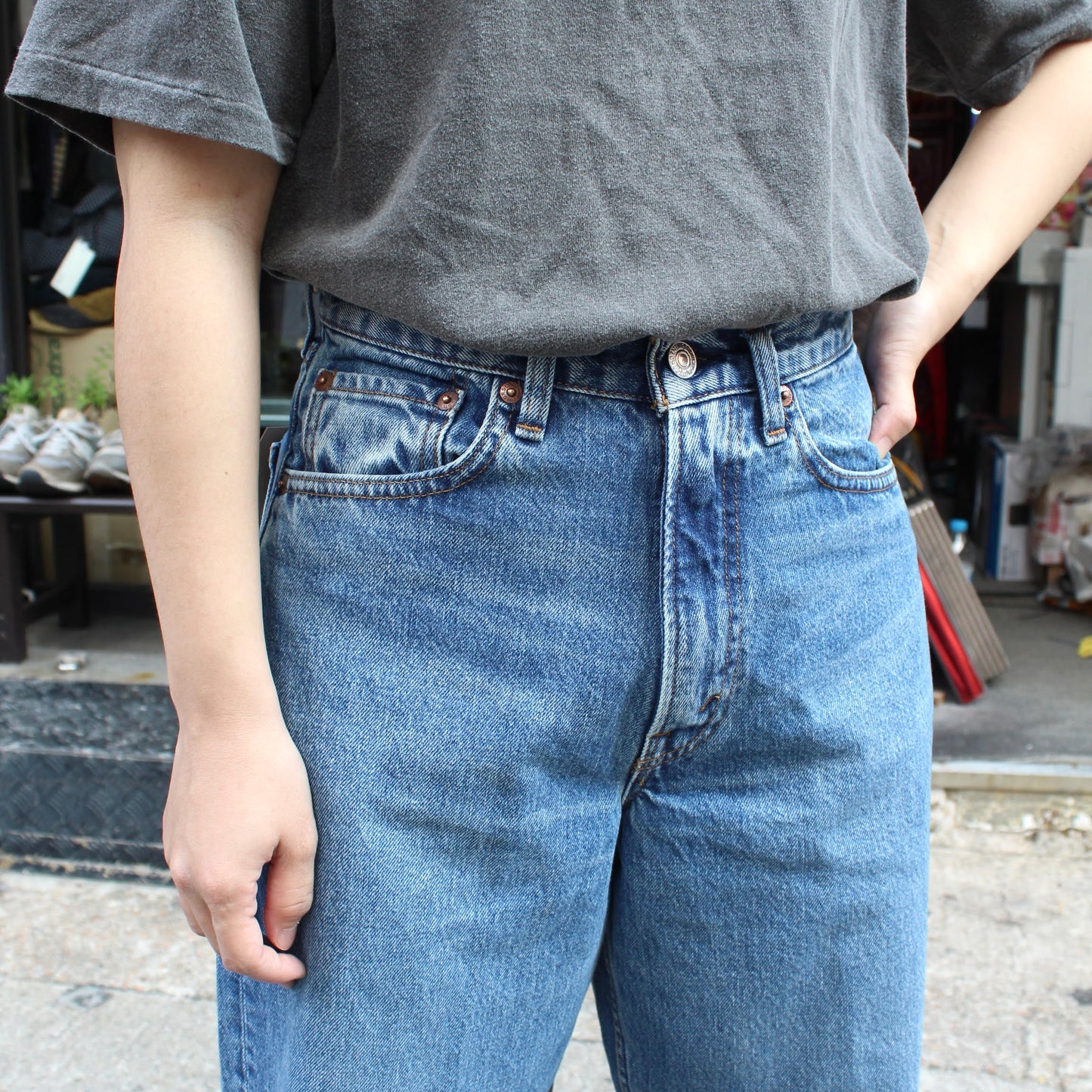 OrSlow -
SUPER DAD’S DENIM
(USED WASH)