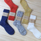 Mauna Kea Socks - 
Slub Low Gauge Rib Socks