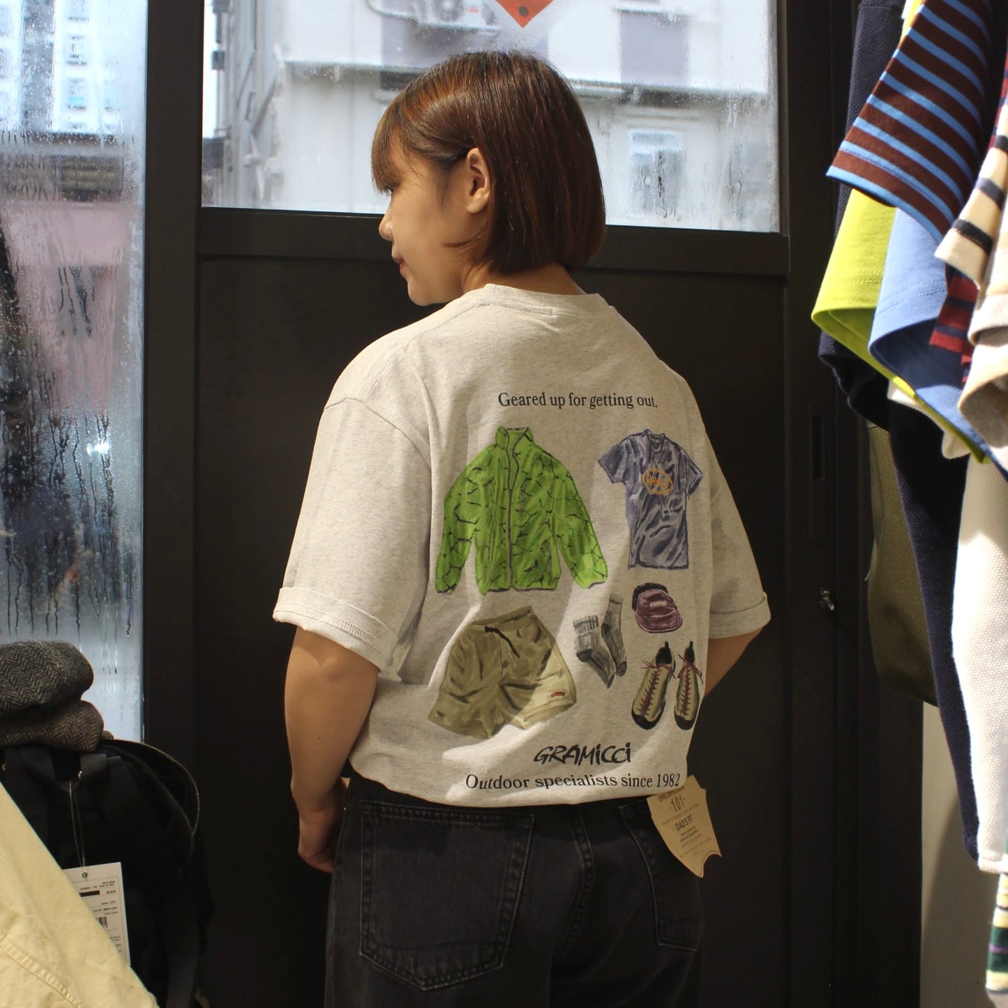 GRAMICCI -
GEARED UP TEE